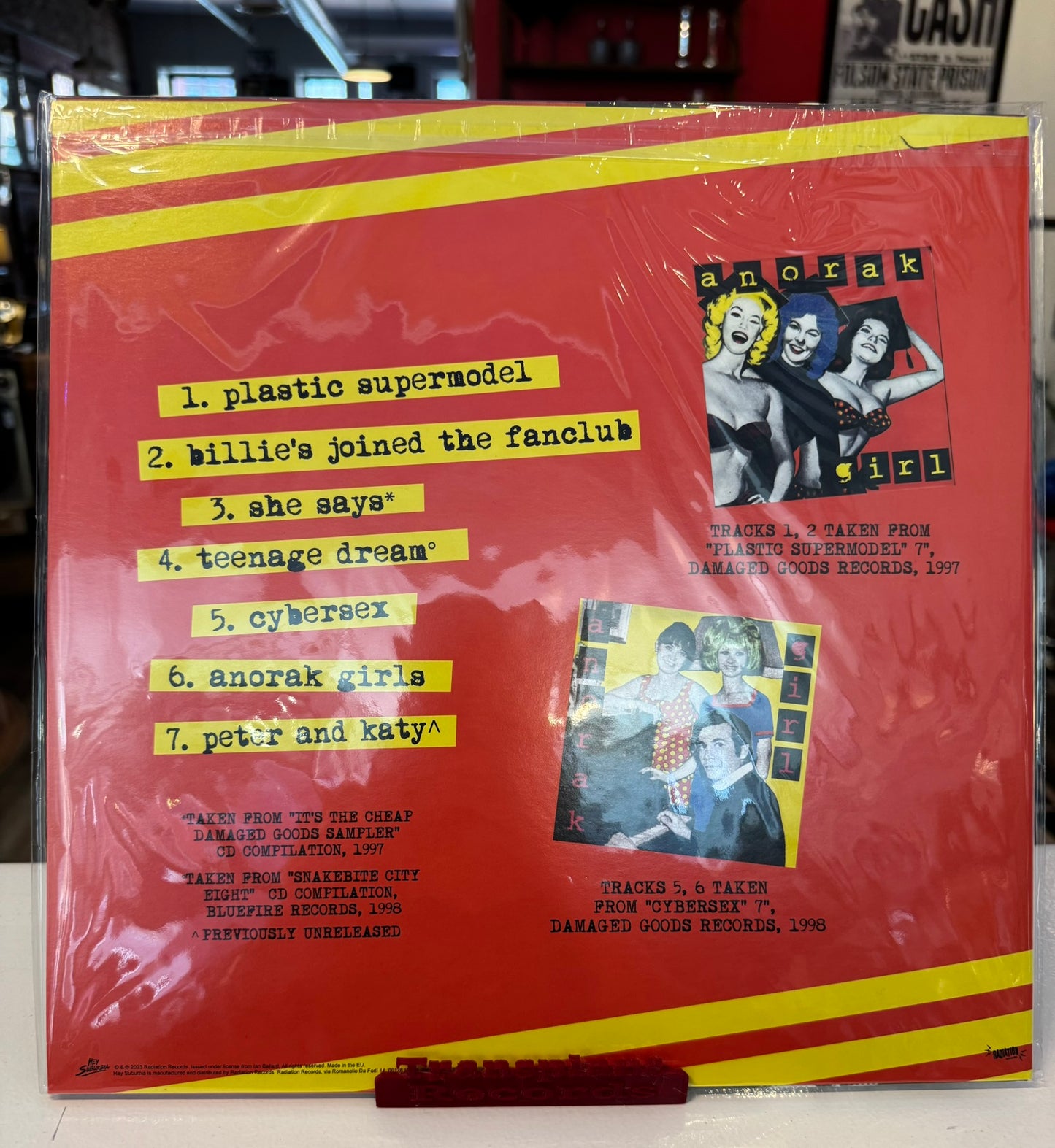 Anorak Girl "Plastic Fantastic" Vinyl