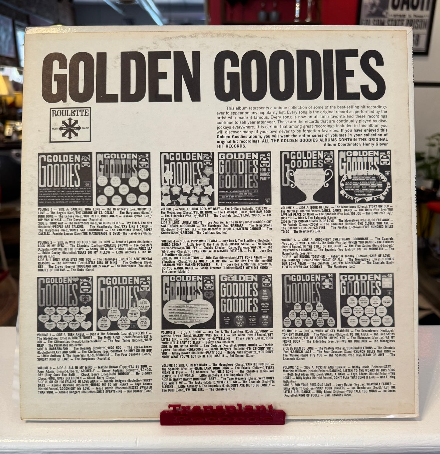 Various "Golden Goodies" Vol. 6 Vinyl