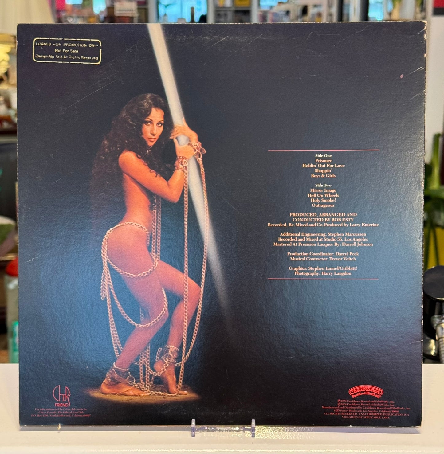 Cher "Prisoner" Vinyl