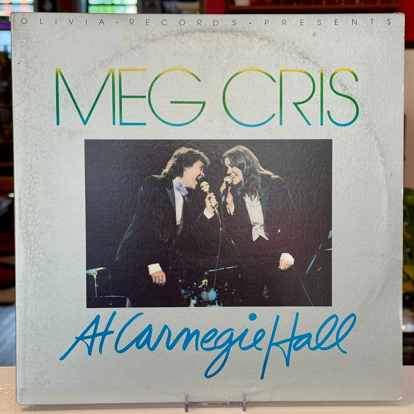 Meg Christian/Cris Williamson "At Carnegie Hall" Vinyl