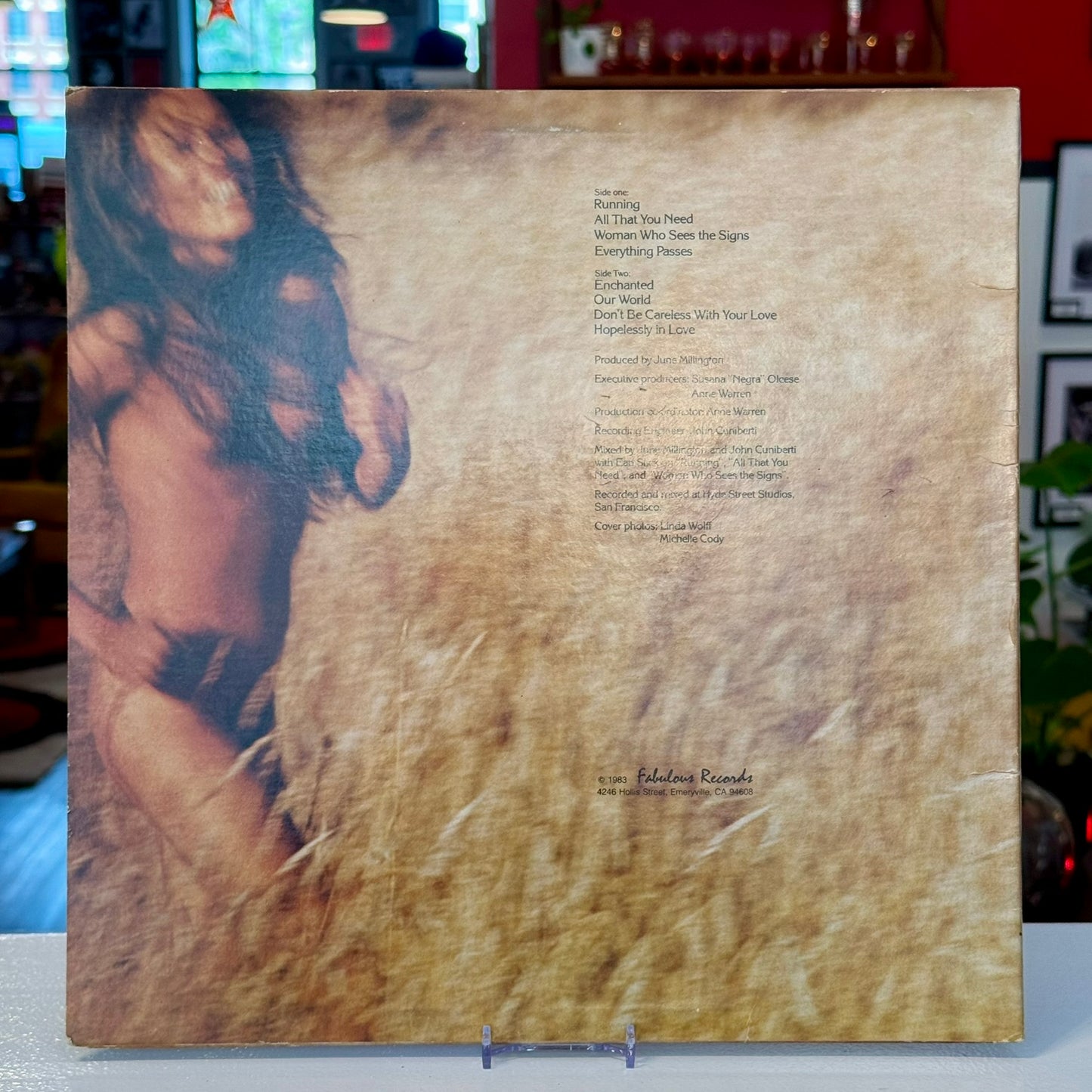 June Millington "Running" Vinyl