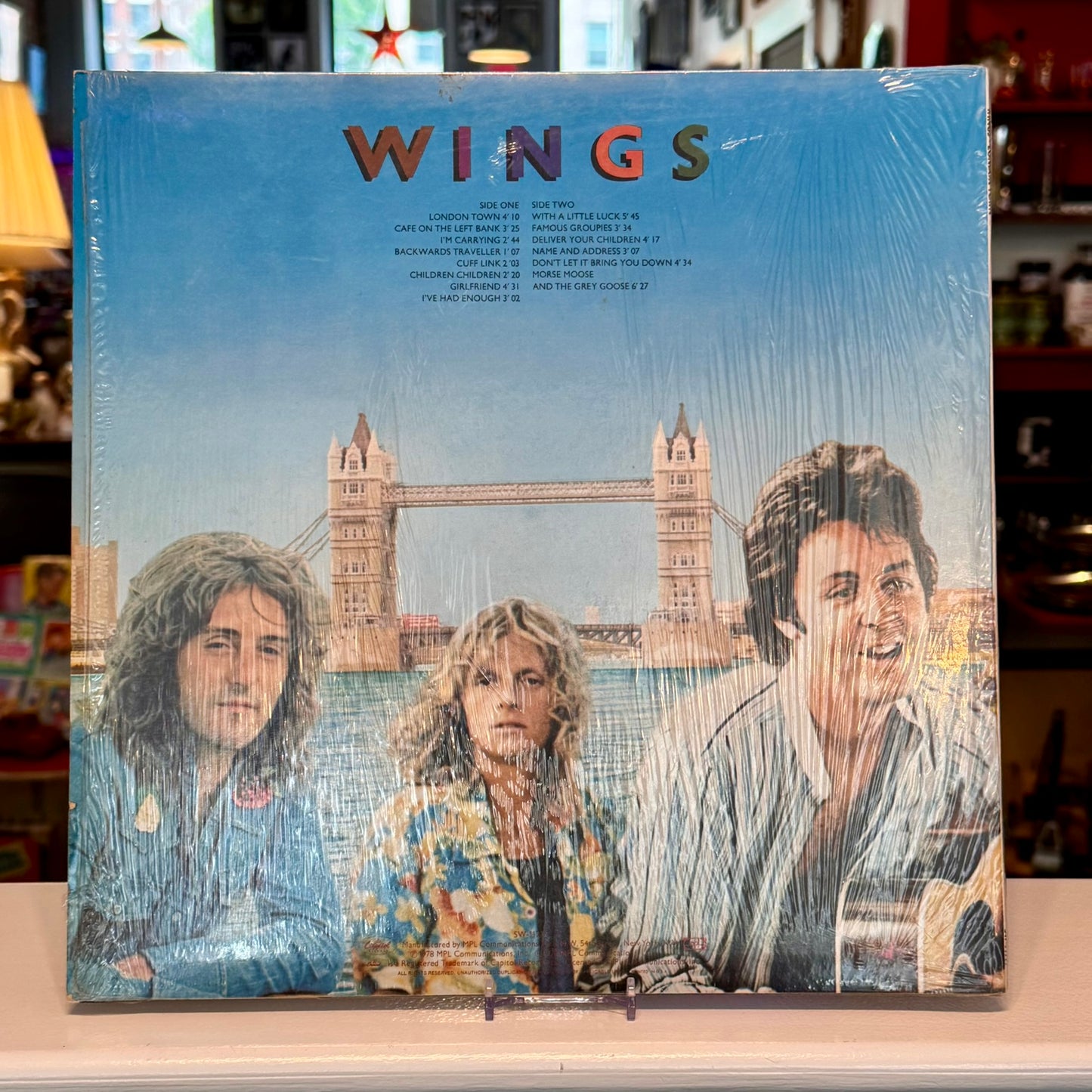 Wings "London Town" Vinyl