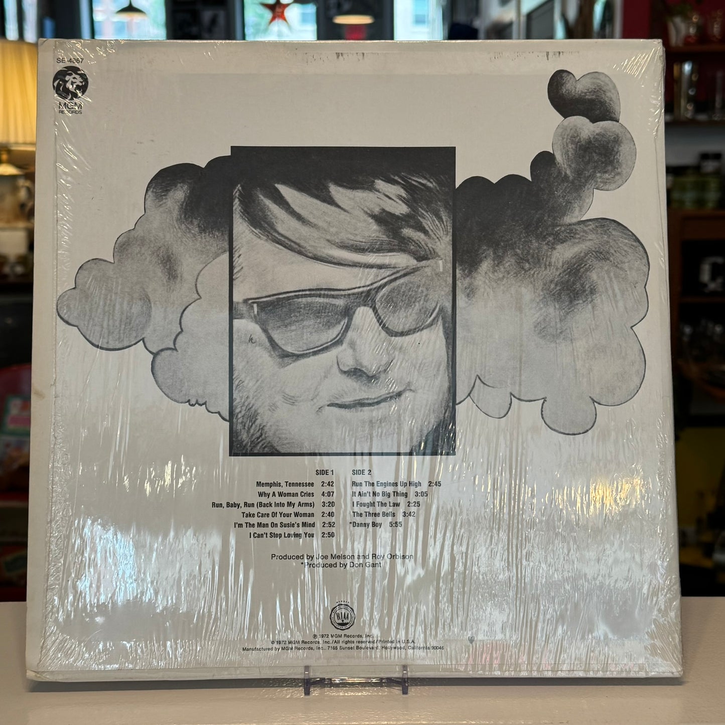 Roy Orbison "Memphis" Vinyl