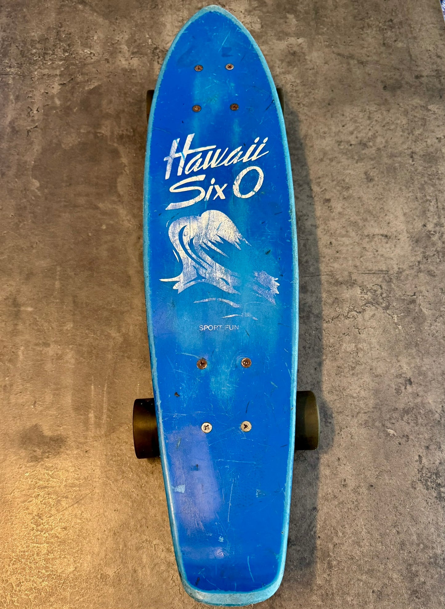 Hawaii Six-O by Sport Fun Vintage Skateboard