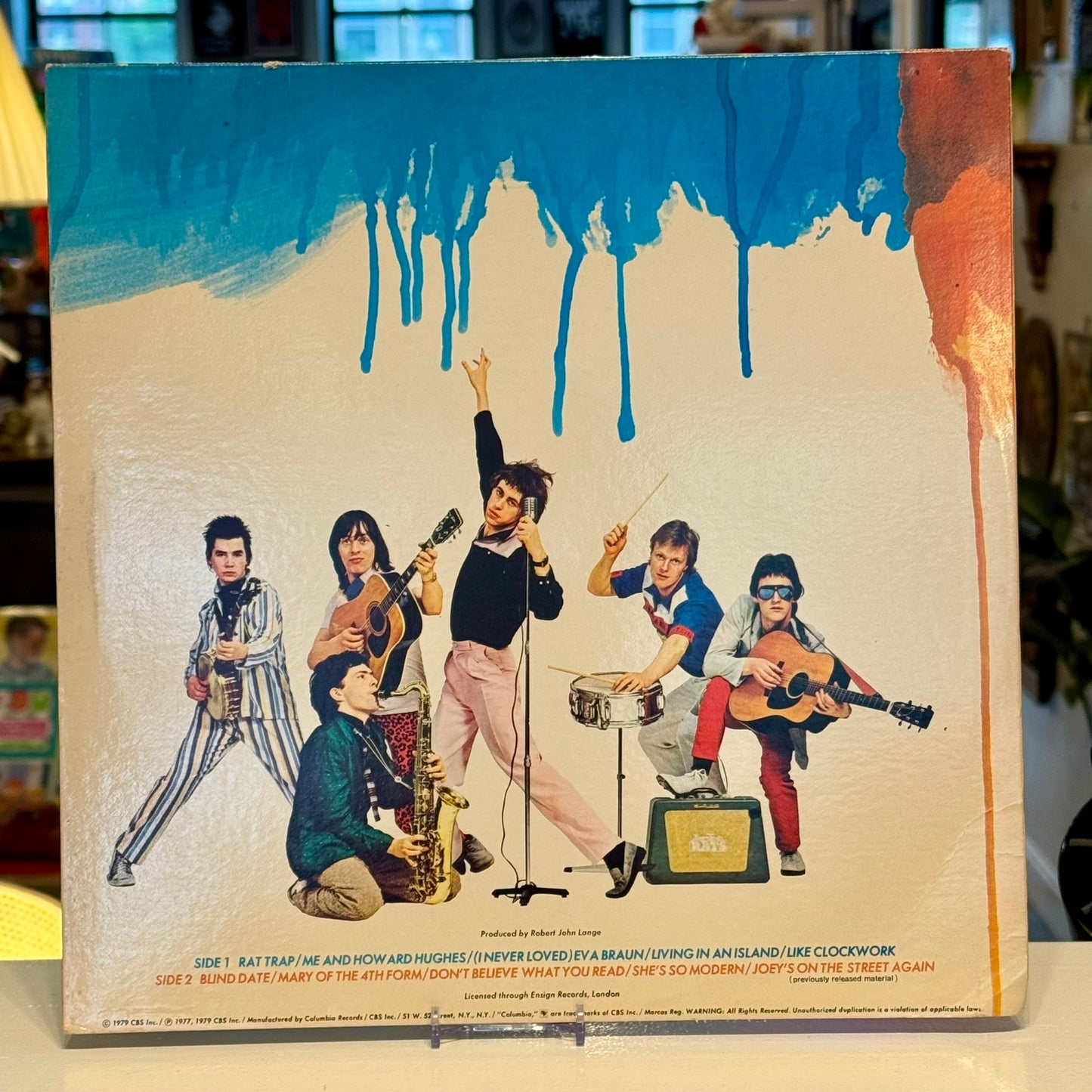 The Boomtown Rats "A Tonic for the Troops" Vinyl