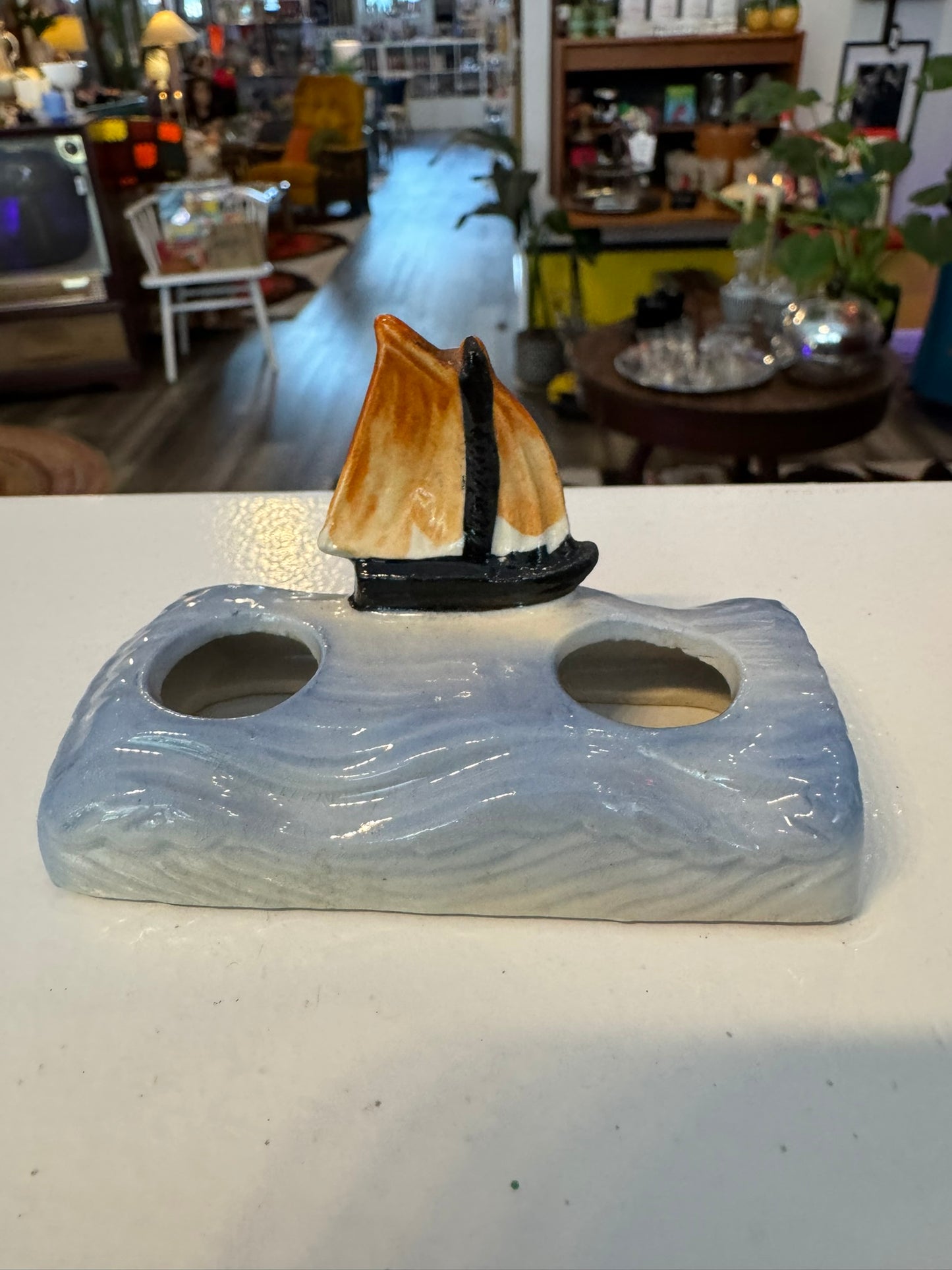 Sailboat Salt and Pepper Shaker