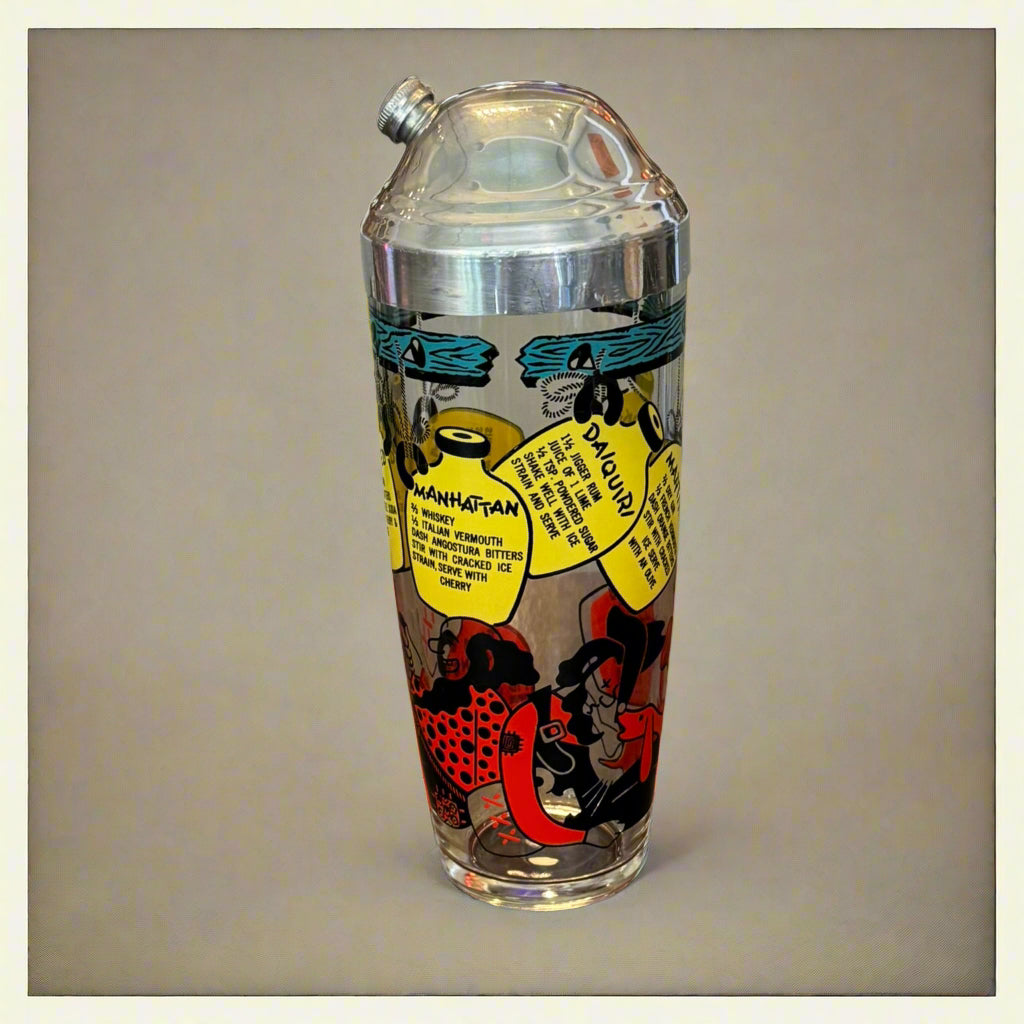Hazel Atlas Hillbilly Cocktail Shaker
