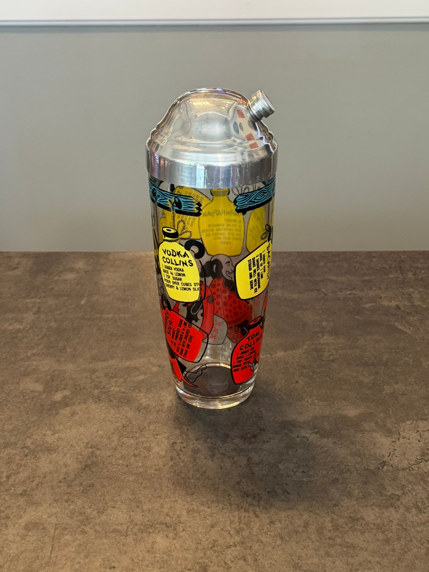 Hazel Atlas Hillbilly Cocktail Shaker
