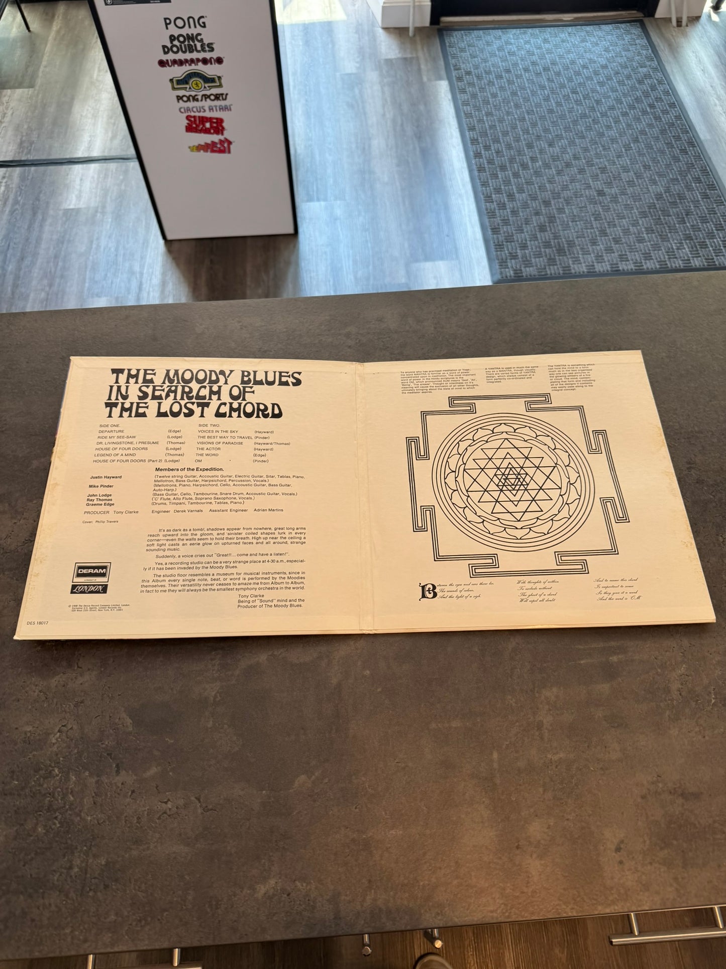 Moody Blues - "In Search of the Lost Chord" Vinyl
