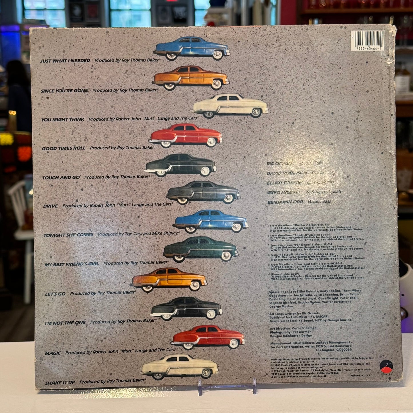 The Cars - "Greatest Hits" Vinyl
