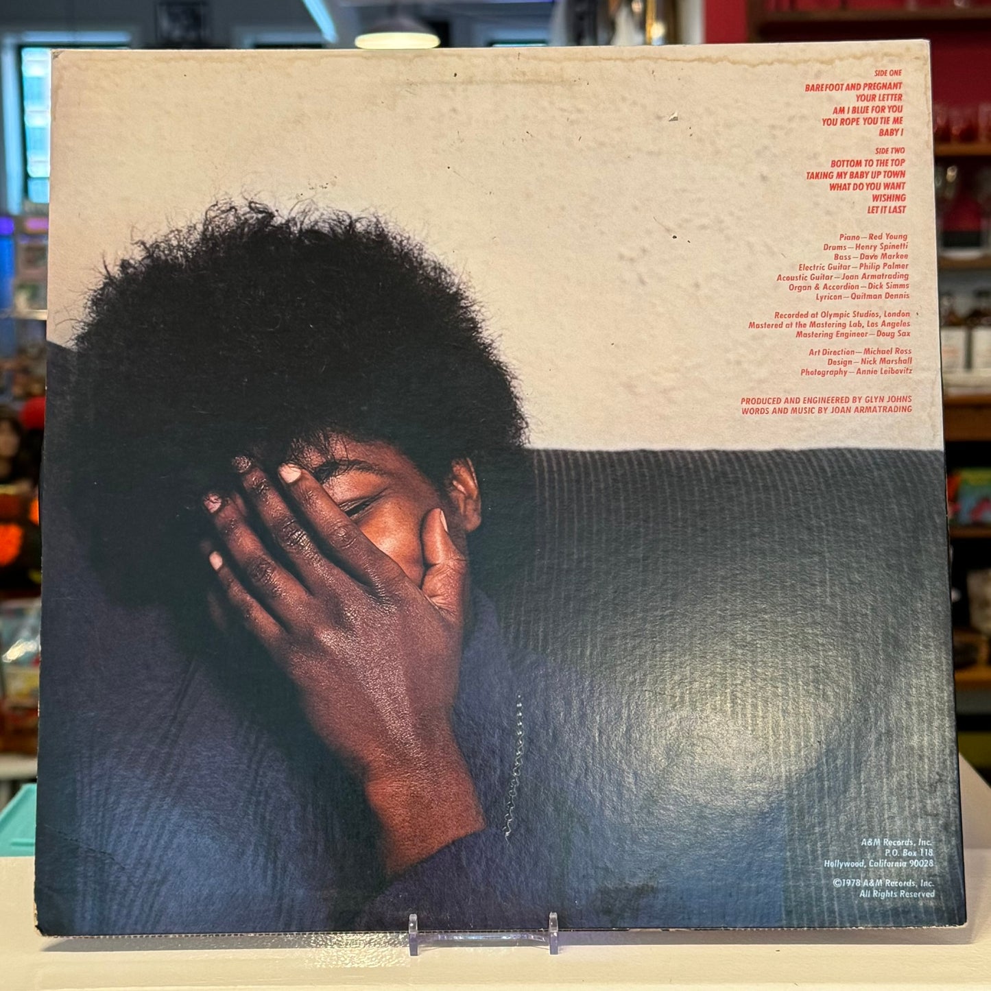 Joan Armatrading - "To The Limit" Vinyl