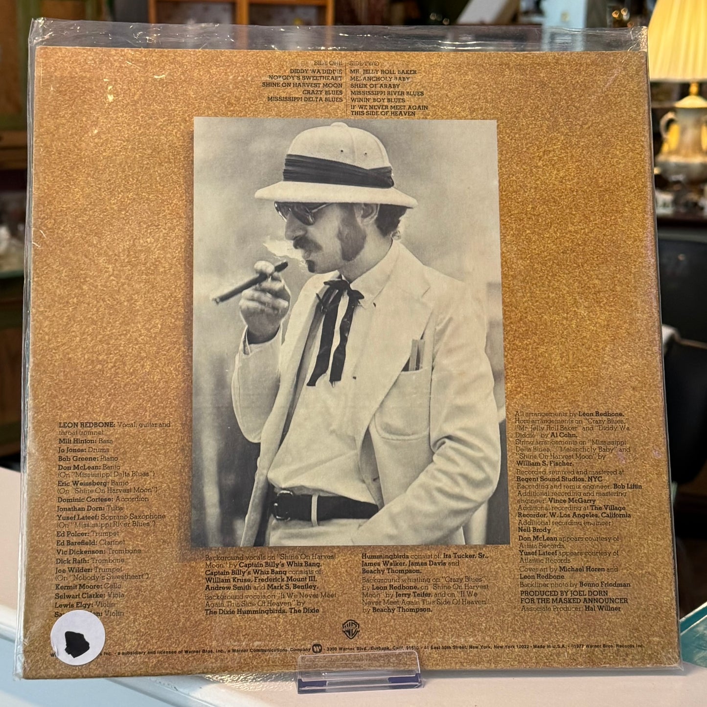 Leon Redbone - "Double Time" Vinyl