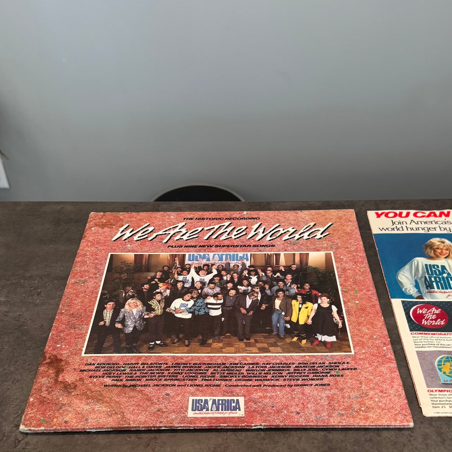 USA For Africa – "We Are The World" Vinyl