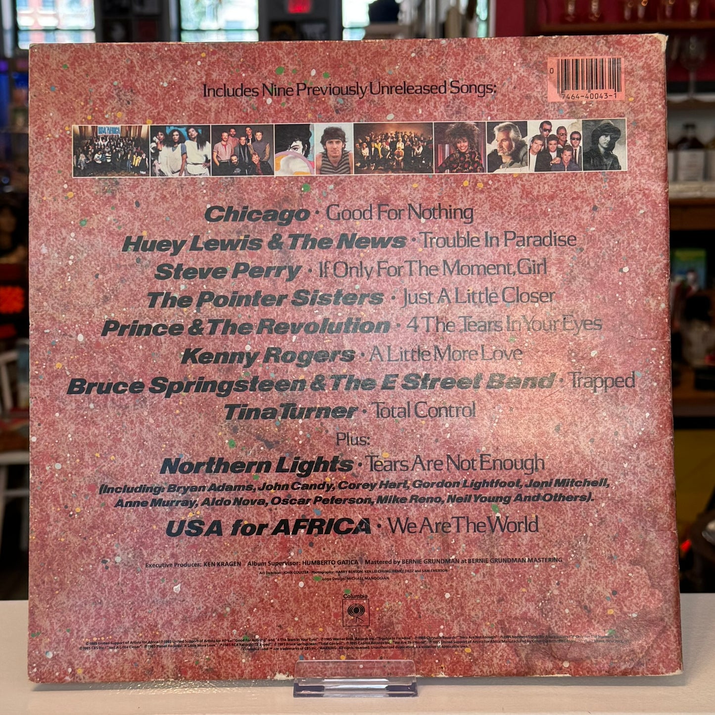 USA For Africa – "We Are The World" Vinyl