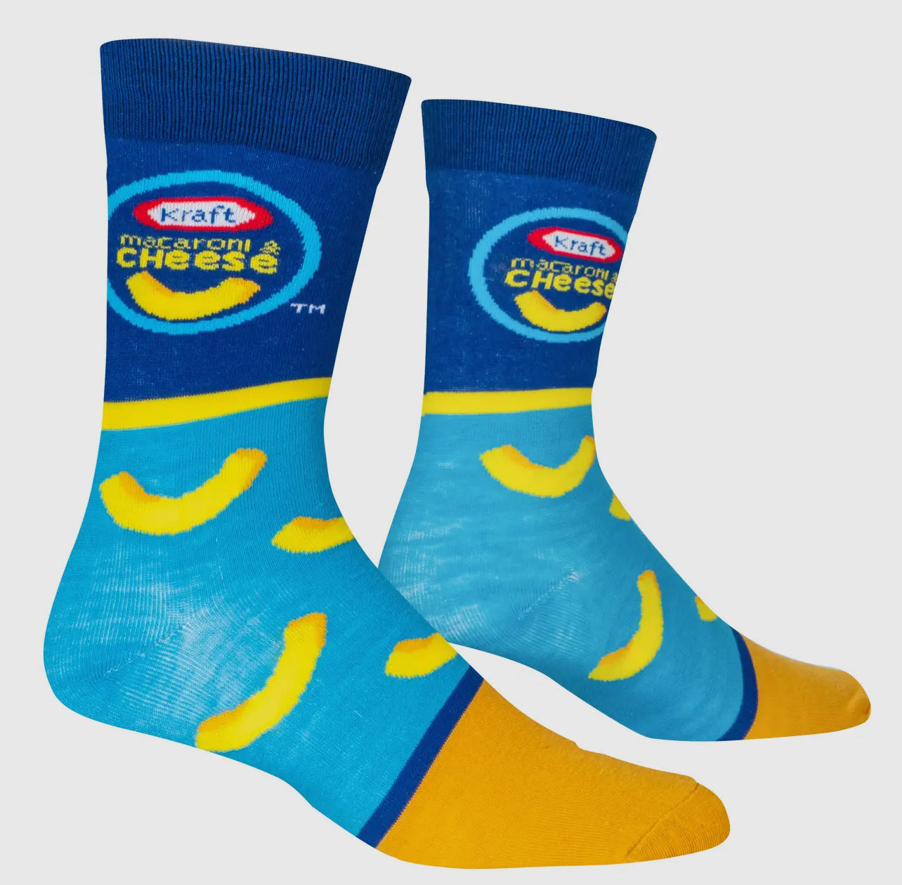 Kraft Mac and Cheese Socks