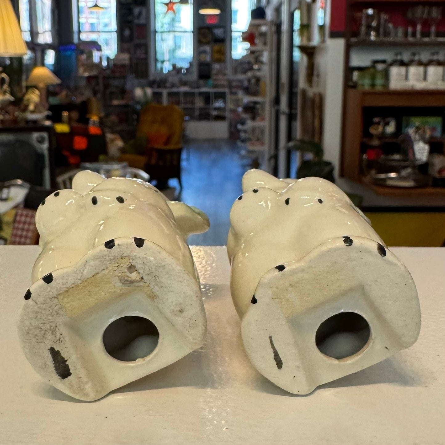 Baby Elephant Salt and Pepper Shakers Vintage