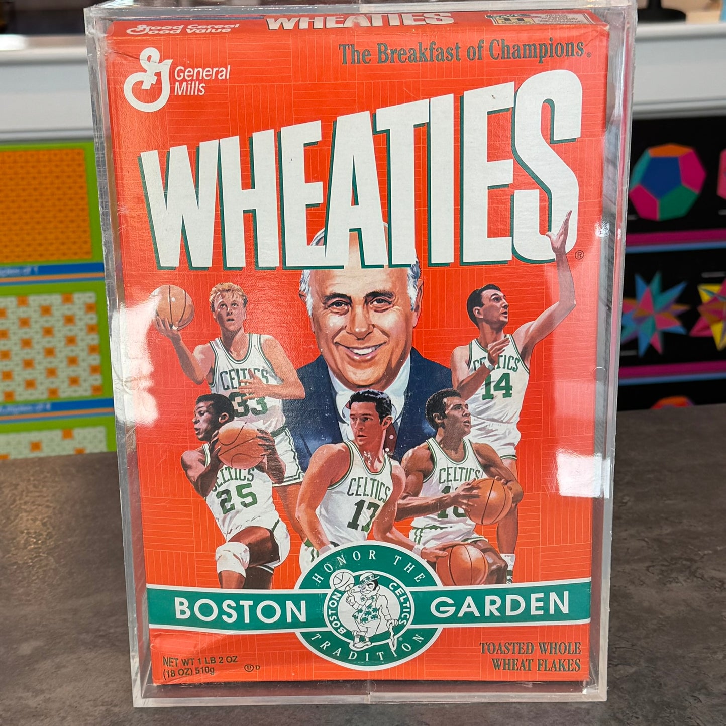 Vintage Wheaties Box - Boston Garden 1995