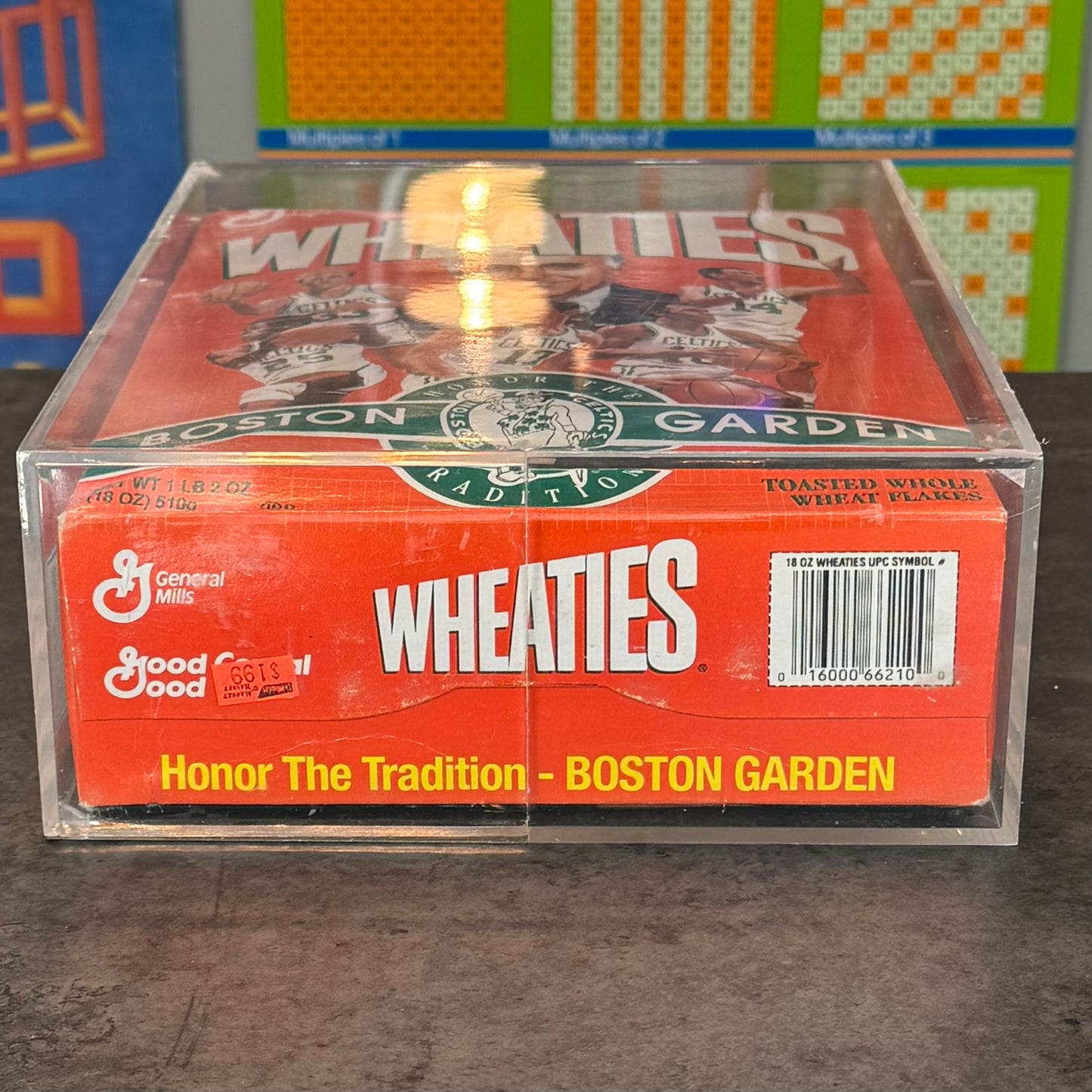 Vintage Wheaties Box - Boston Garden 1995