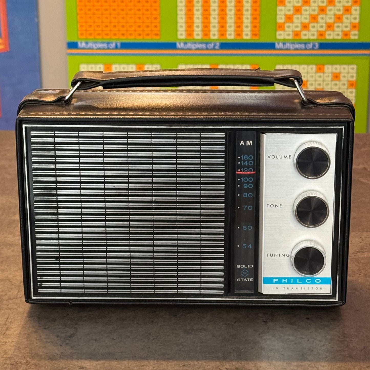 Philco 10 Solid State Transistor AM Radio (Working)
