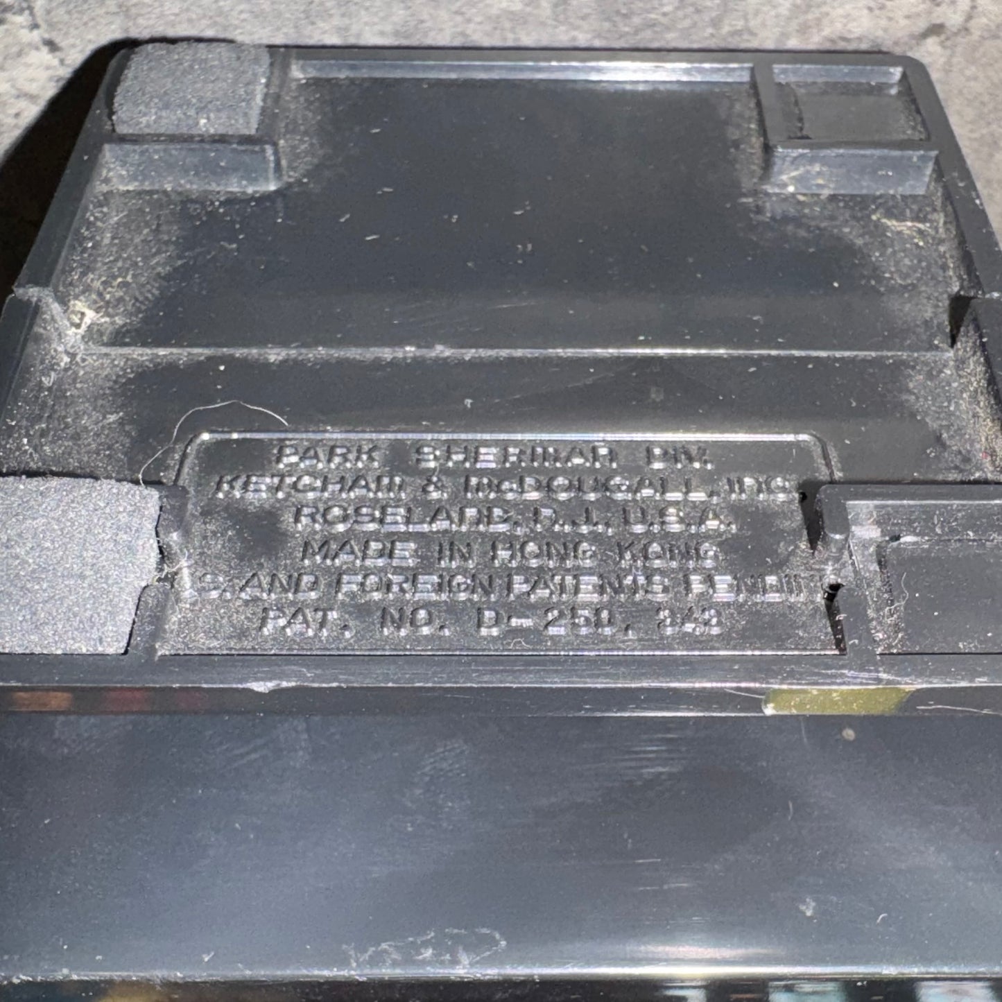 Park Sherman Push Button Flip Desktop Perpetual Desk Calendar