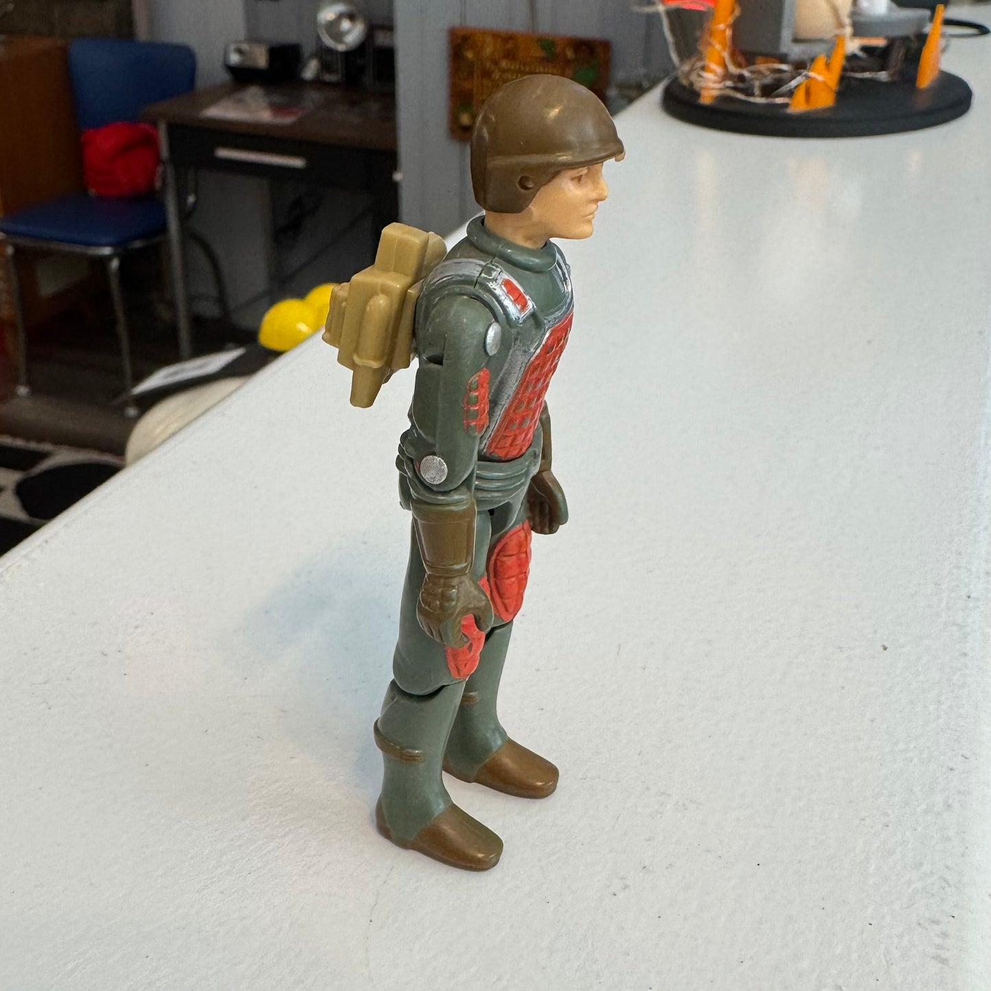 1982 GI Joe with Helmet and Backpack