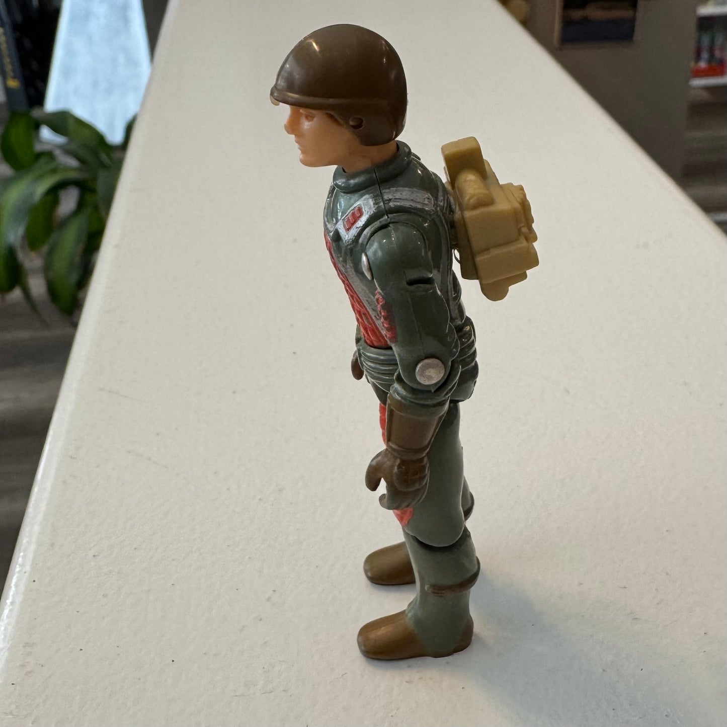 1982 GI Joe with Helmet and Backpack