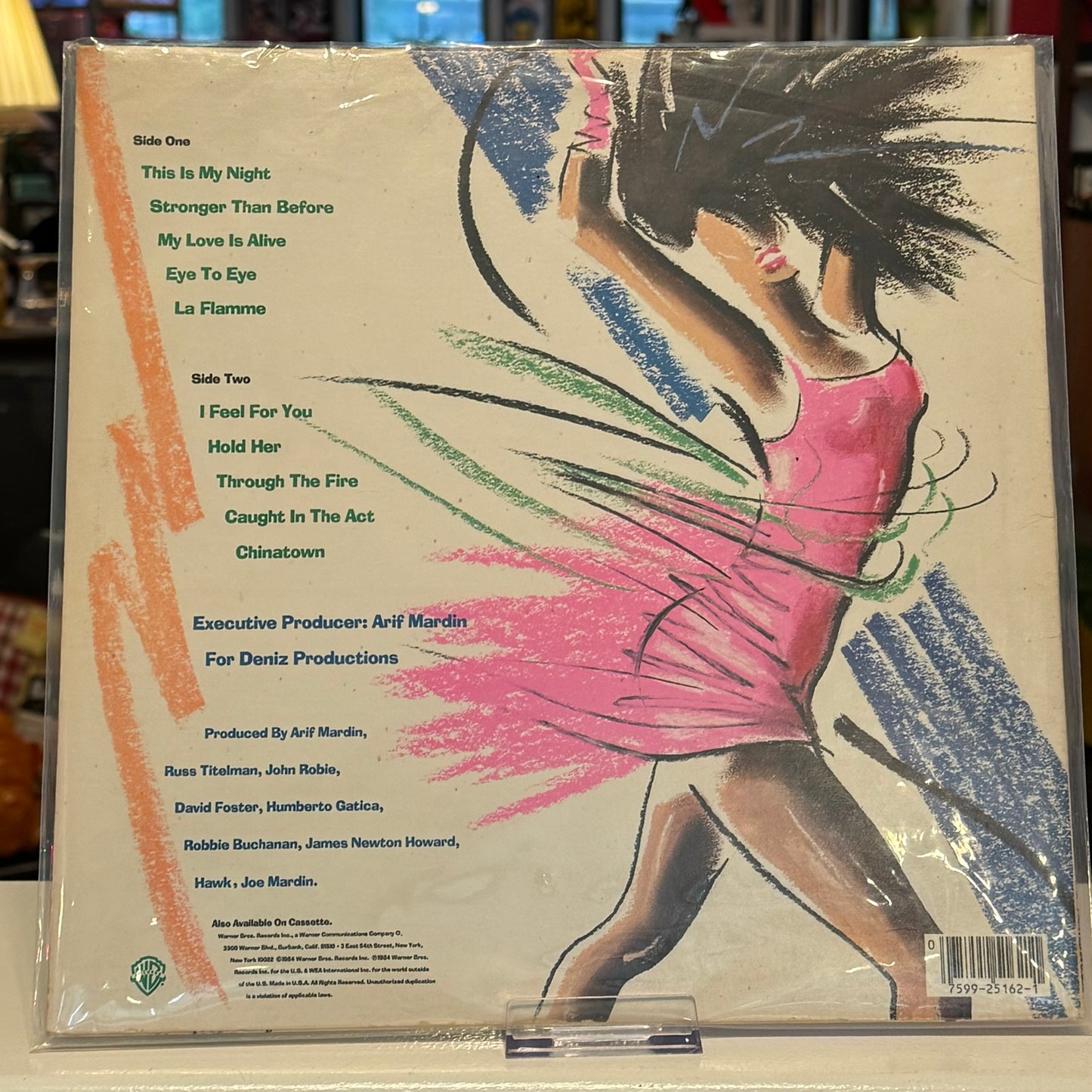 Chaka Khan - "I Feel For You" 1984 Vinyl