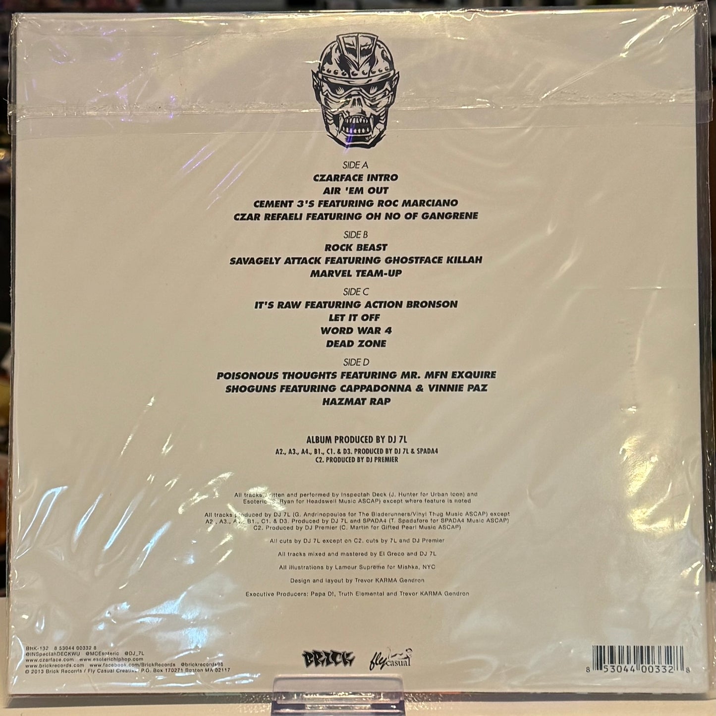 Czarface - "Czarface" 2013 2x Lp Limited Edition Vinyl