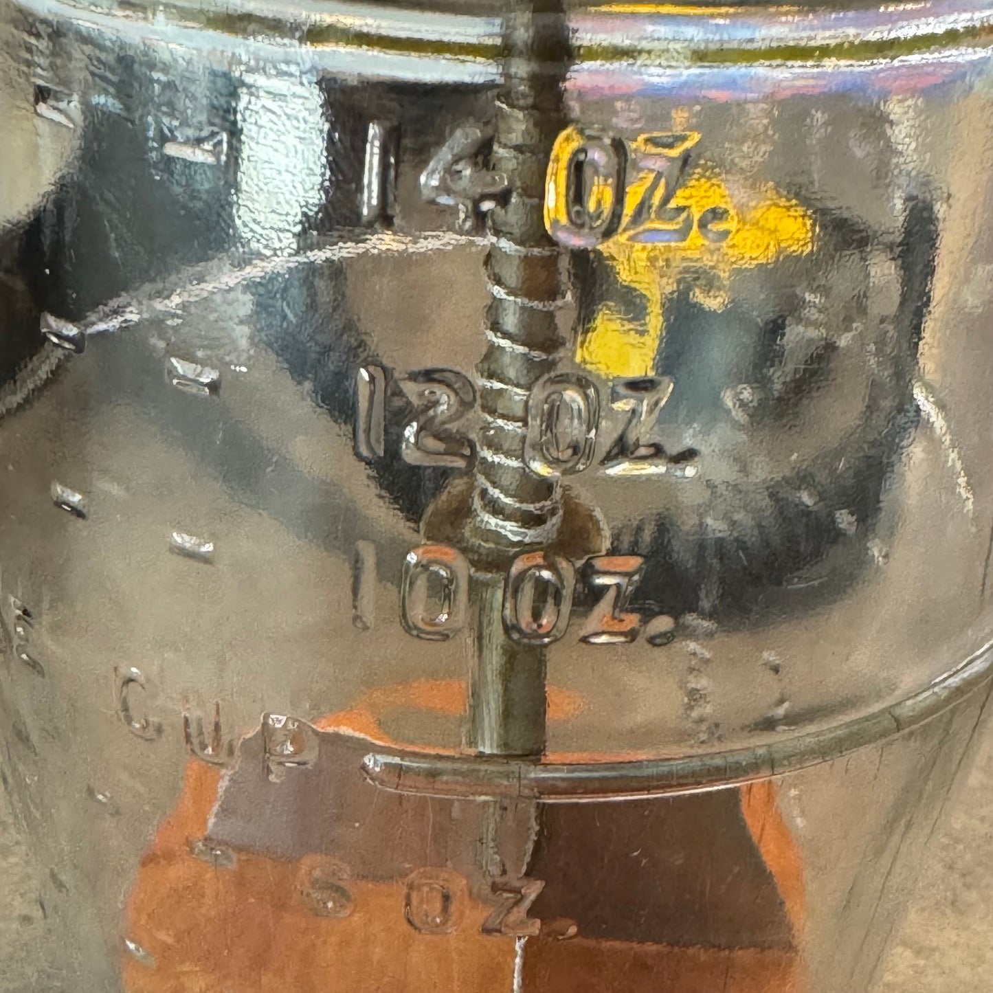 Yellow and Blue Vintage Jar Food Chopper