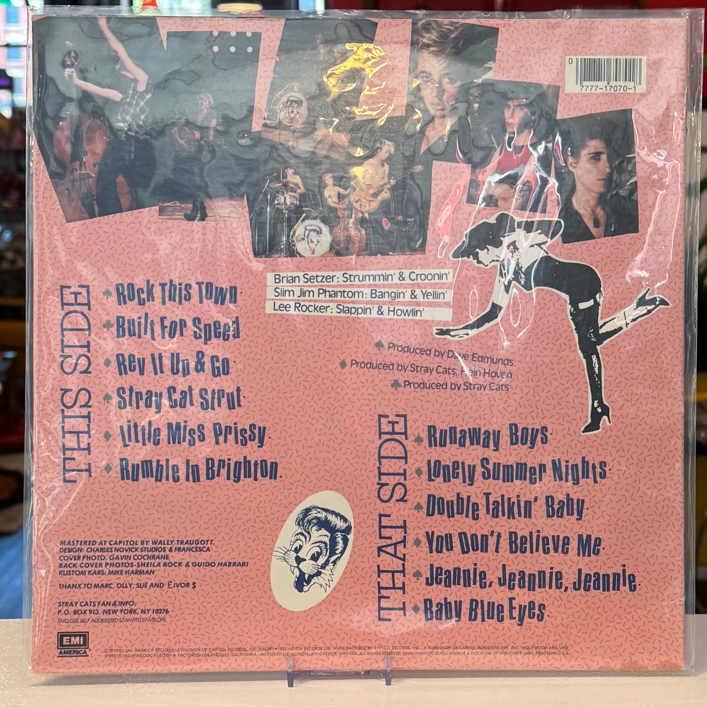 Stray Cats - 'Built for Speed' Vinyl