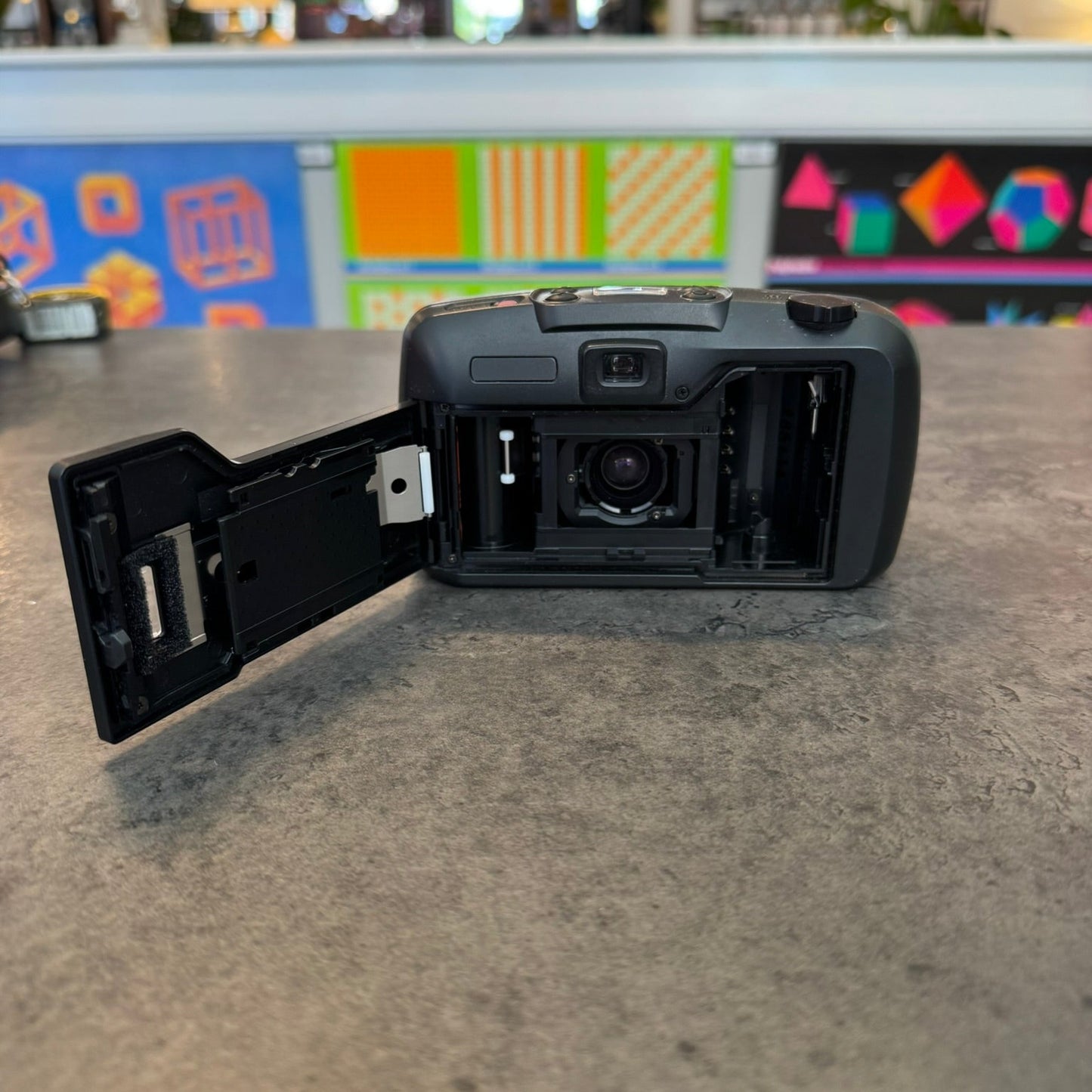 Pentax IQZoom 80-E 35mm Camera (Working)