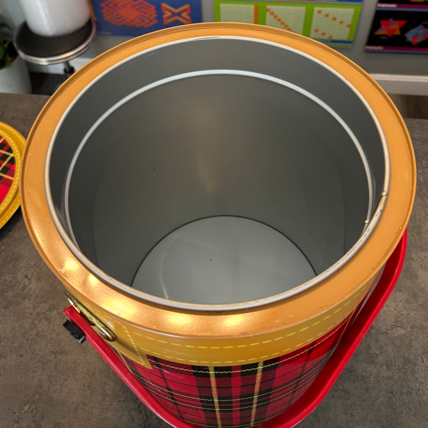 The Scotch Kooler Red Plaid Cooler