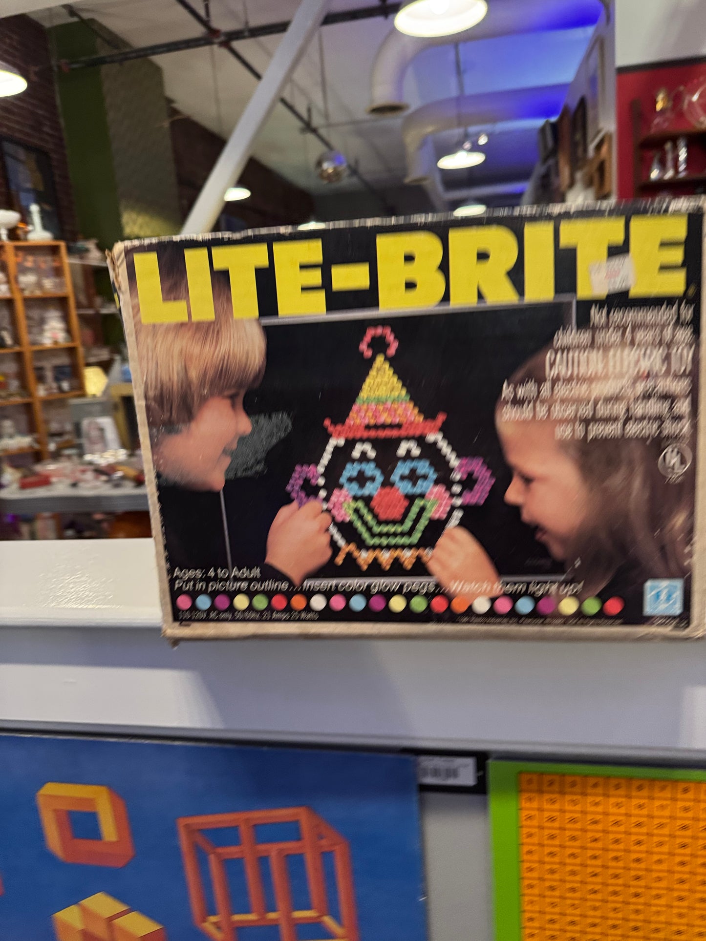 Vintage Lite-Brite Working w/Box