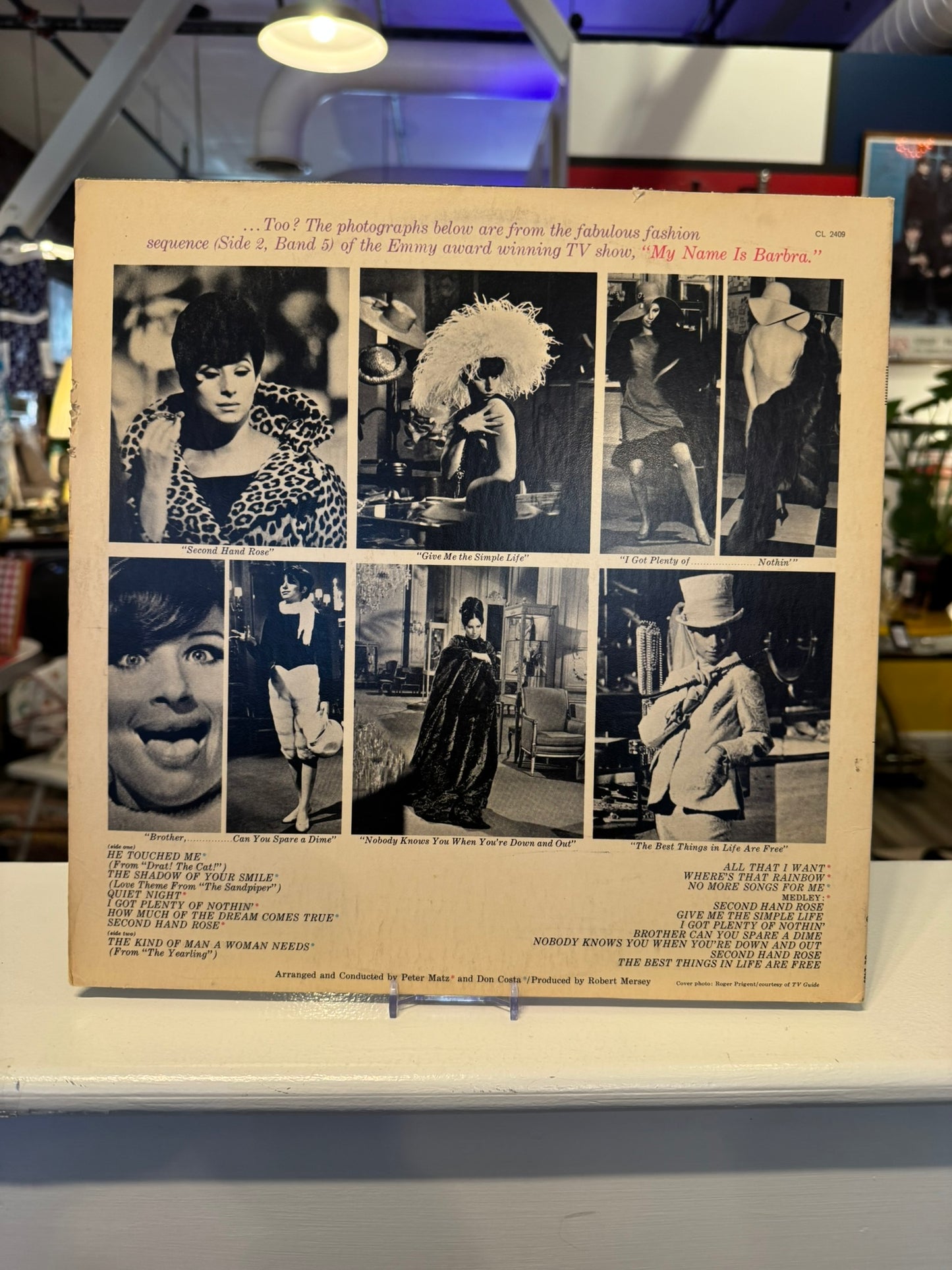 Barbra Streisand "My Name is Barbra, Two" Vinyl
