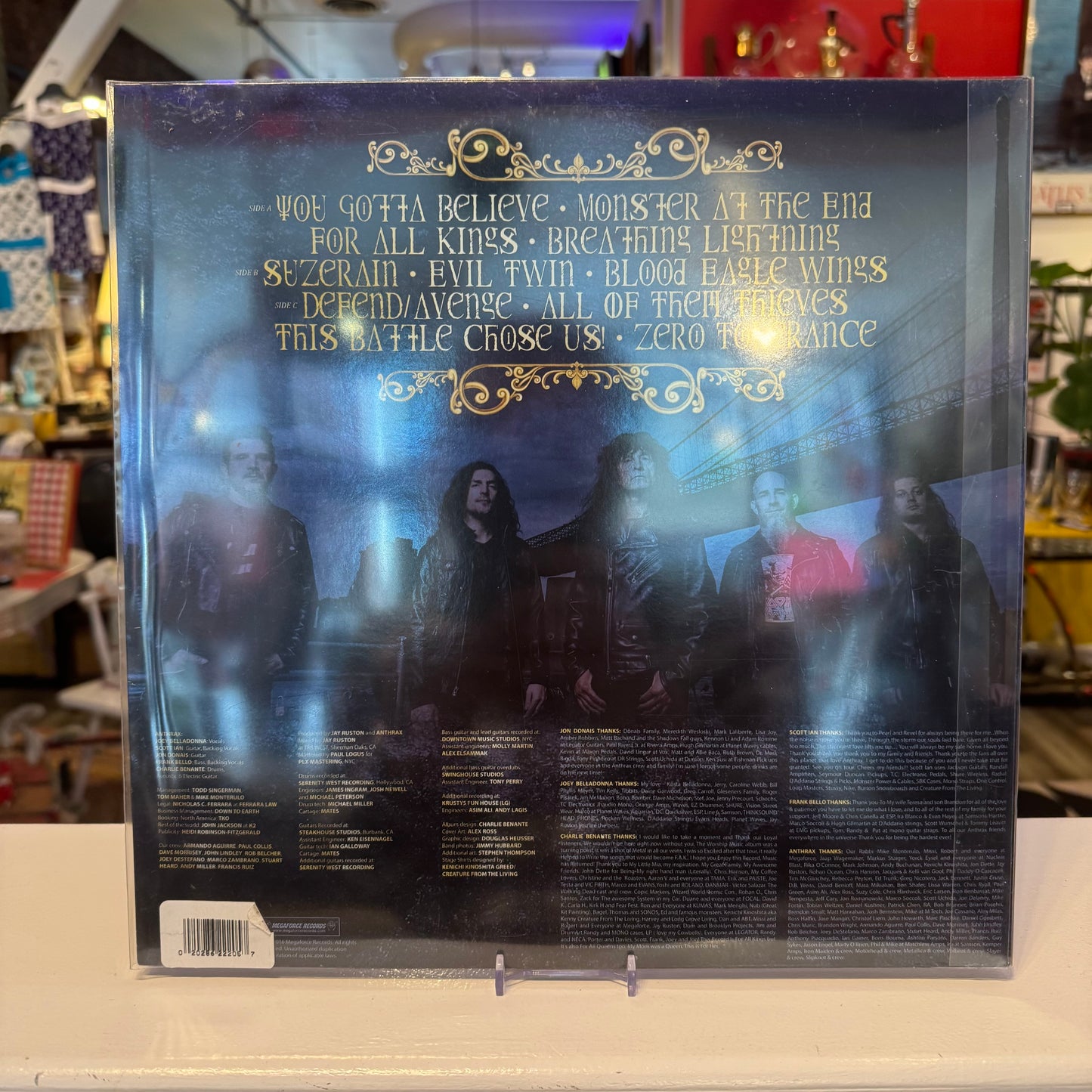 Anthrax - "For All Kings - 10 Bands one Cause Series" -- 2x LP Pink Marbled Vinyl