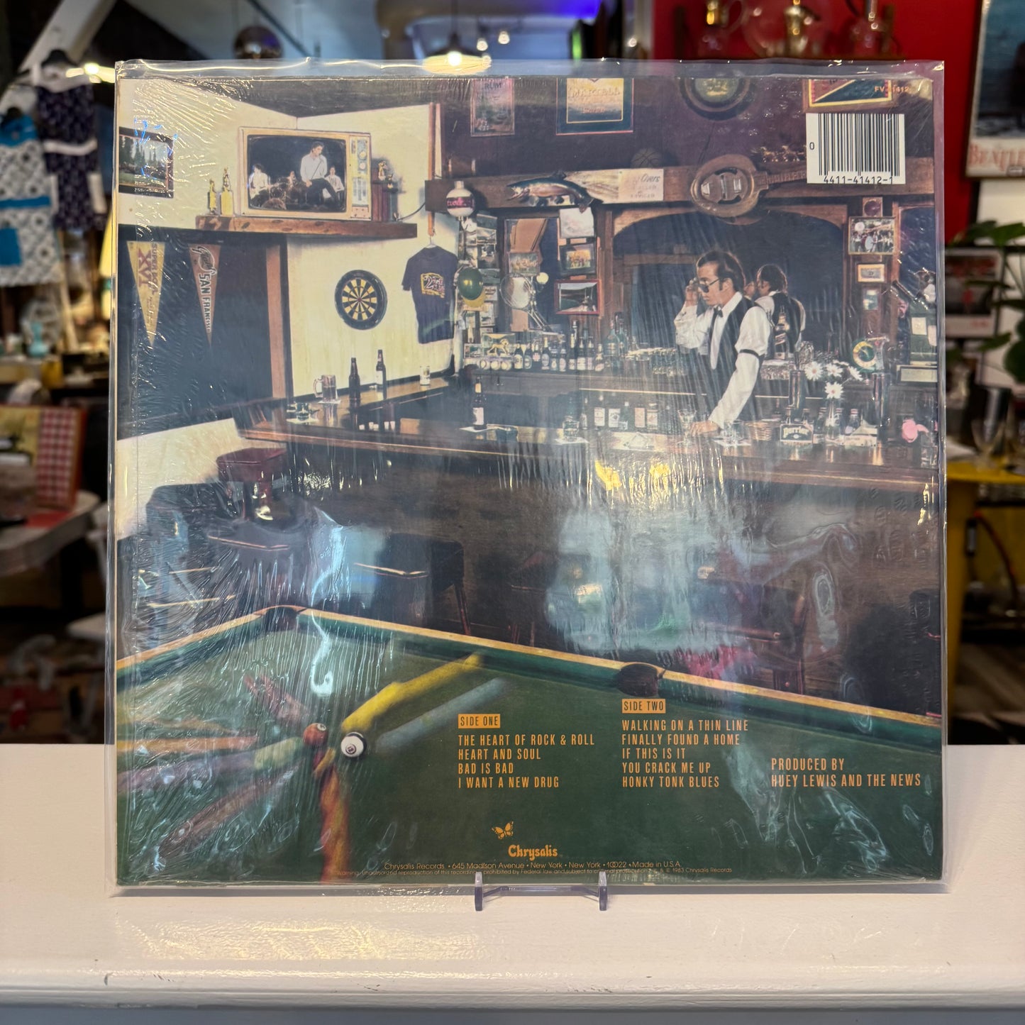 Huey Lewis - "Sports" Vinyl