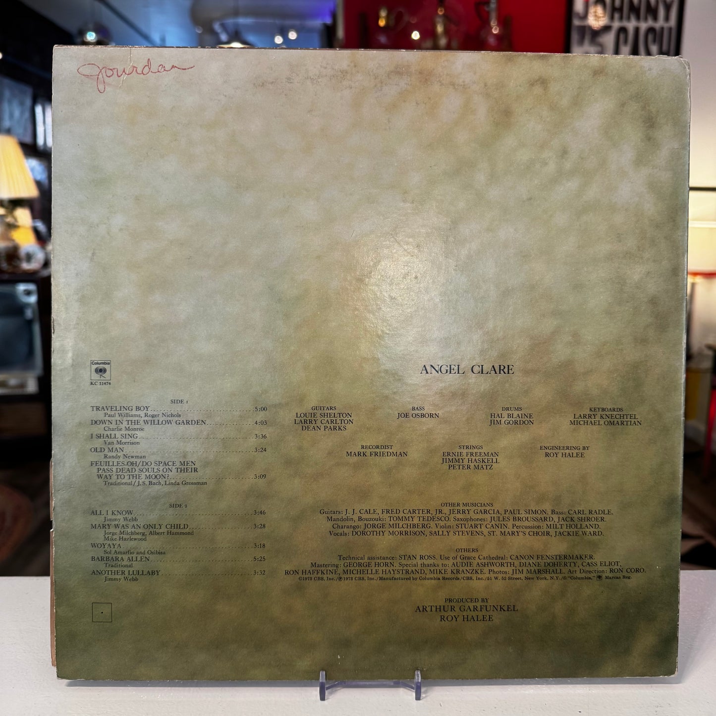 Art Garfunkel "Angel Clare" Vinyl