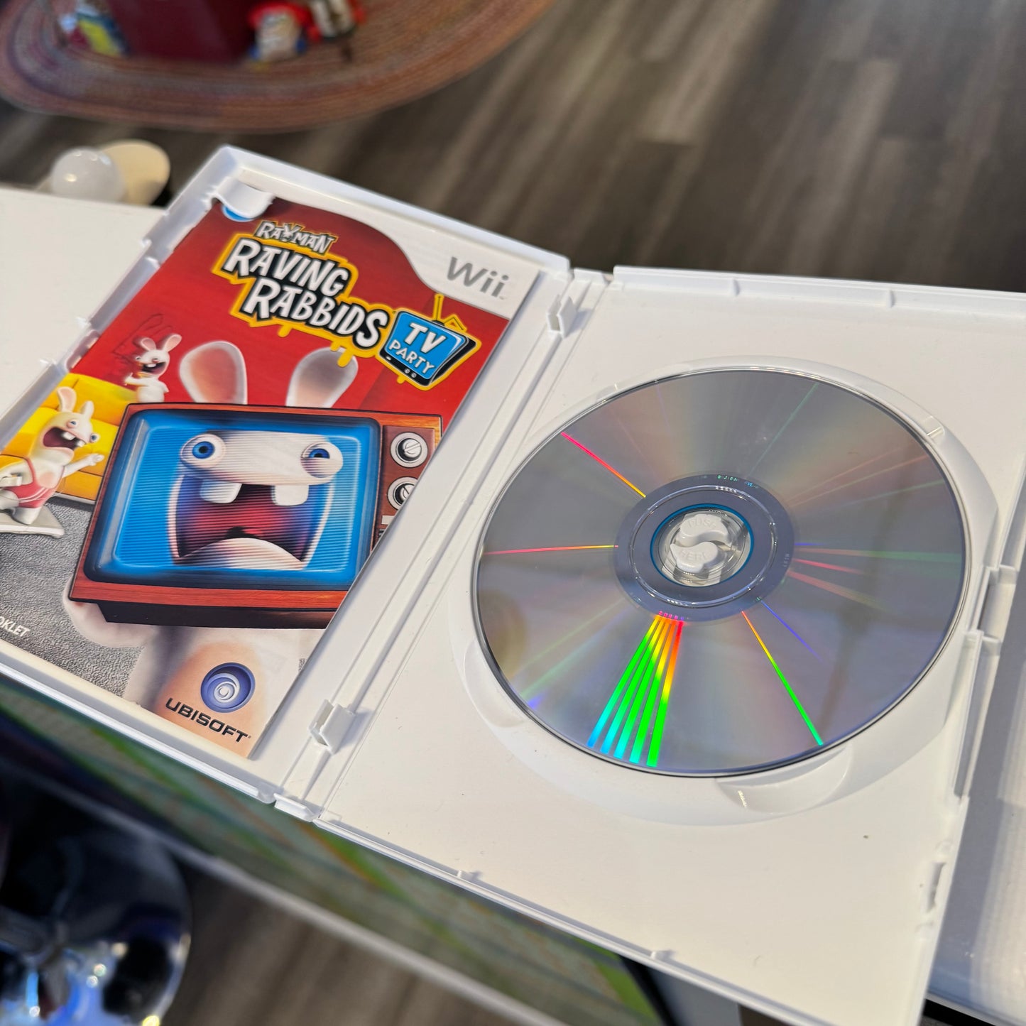 Wii Rayman Raving Rabbids Game