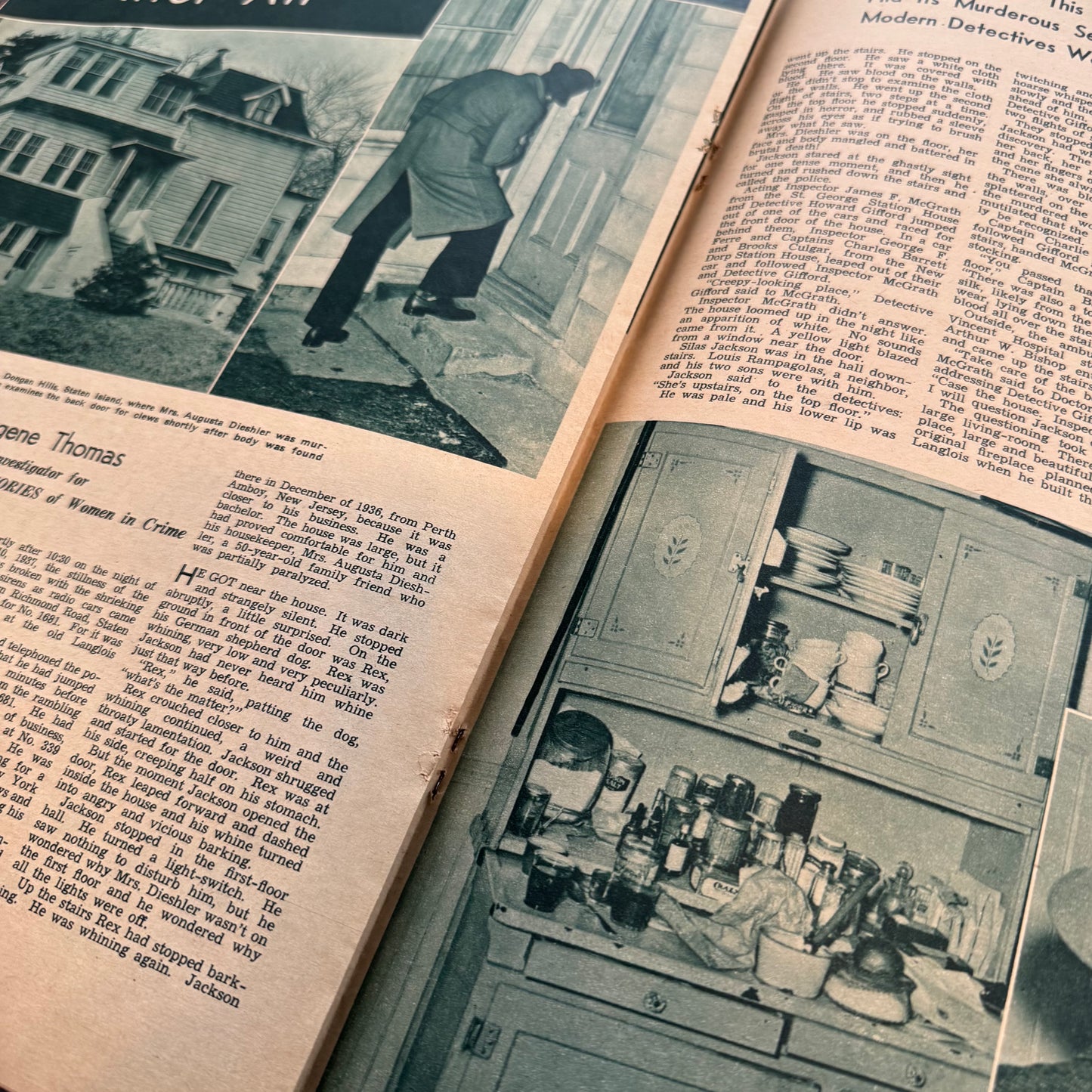 Actual Detective - Stories of Women In Crime - June 15th Magazine 1938