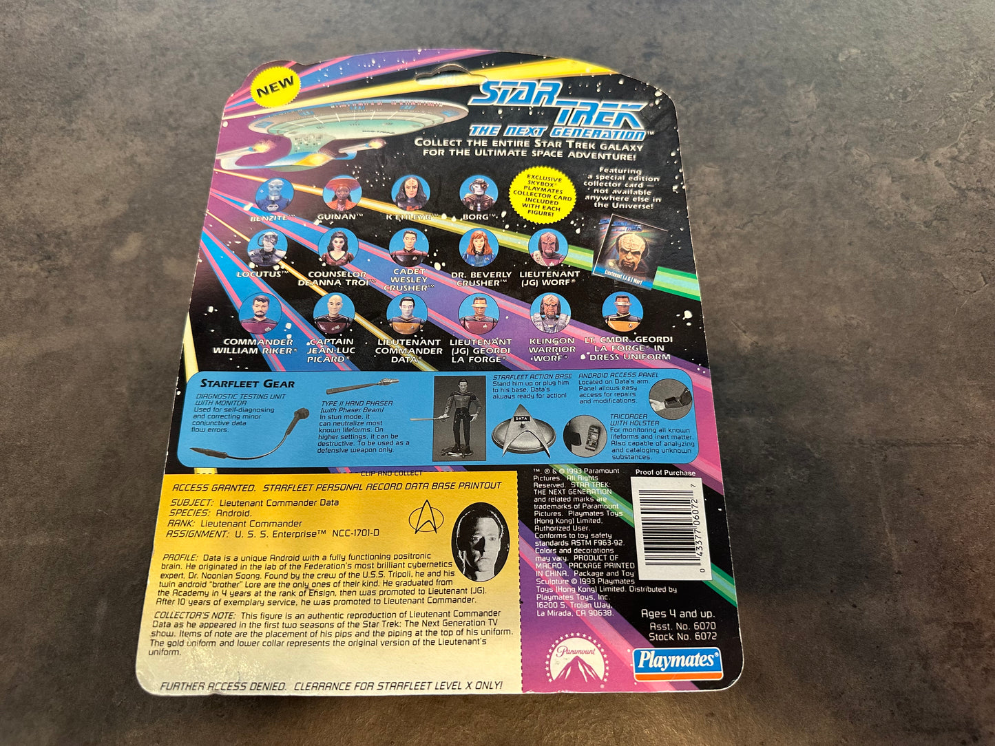 Star Trek Lieutenant Commander Data