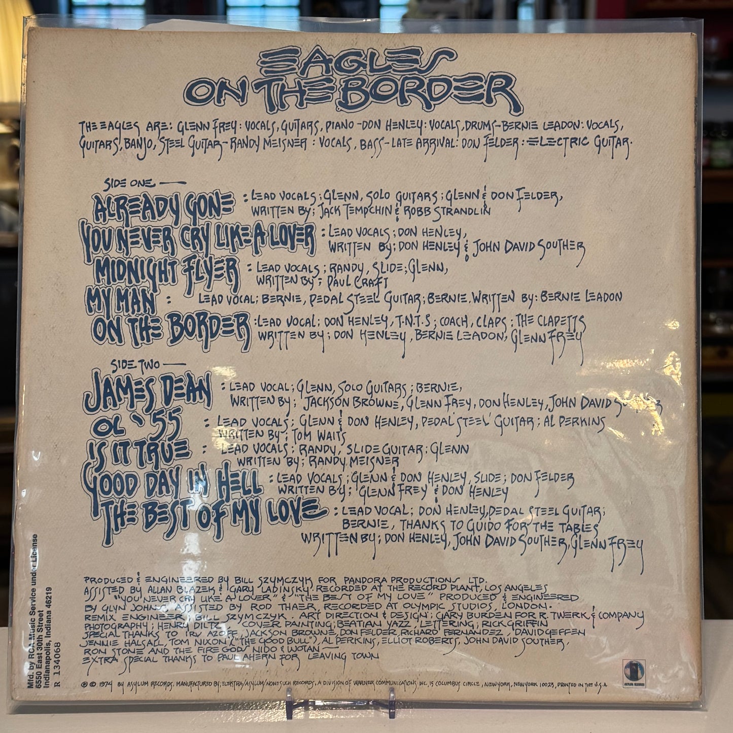 Eagles - On The Border Vinyl