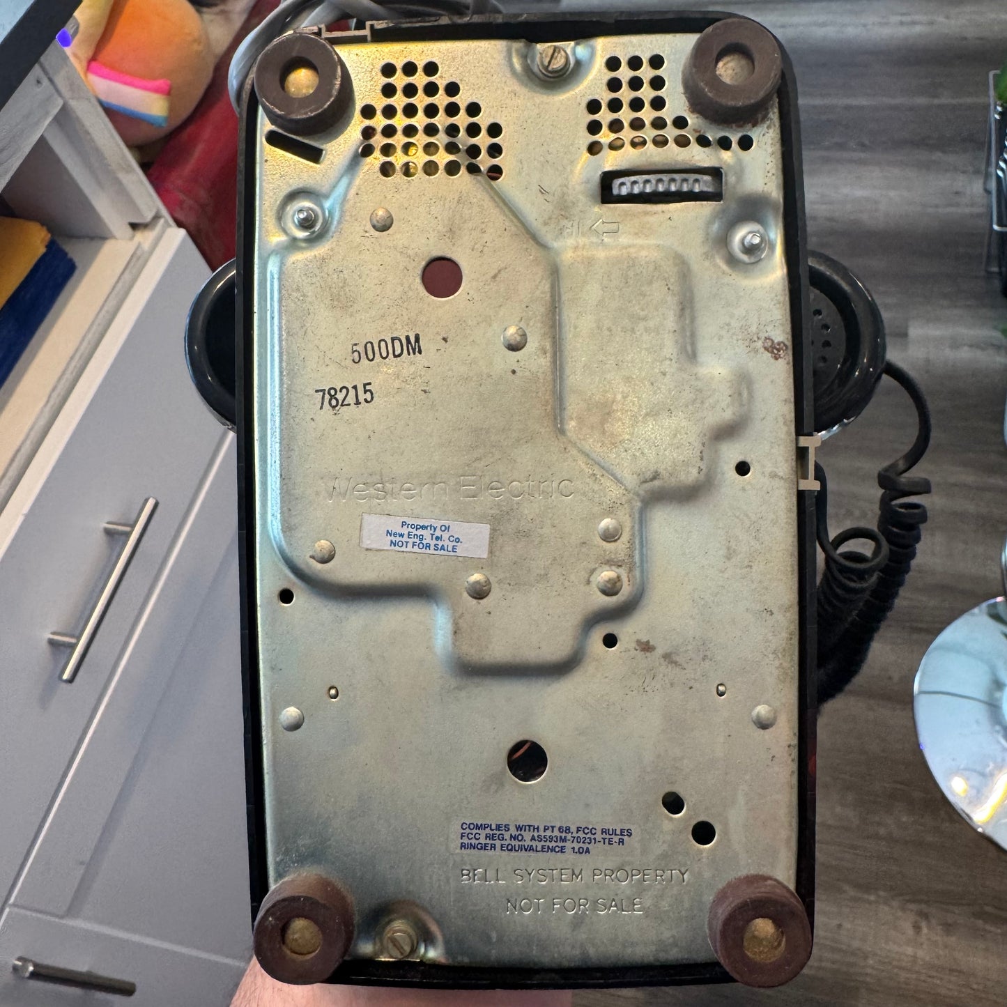Western Electric Black Rotary Phone