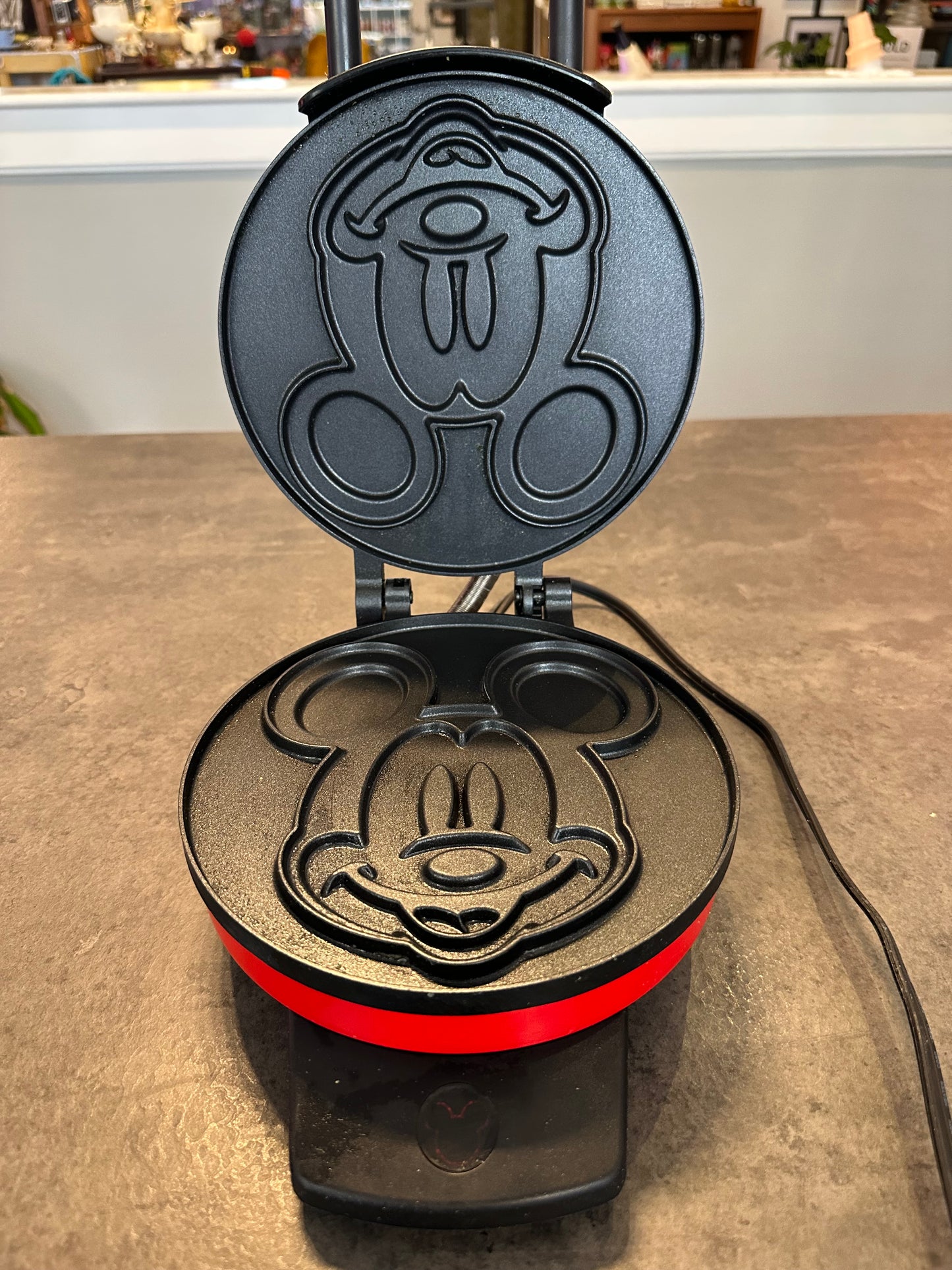 Authentic Disney Mickey Mouse Waffle Maker