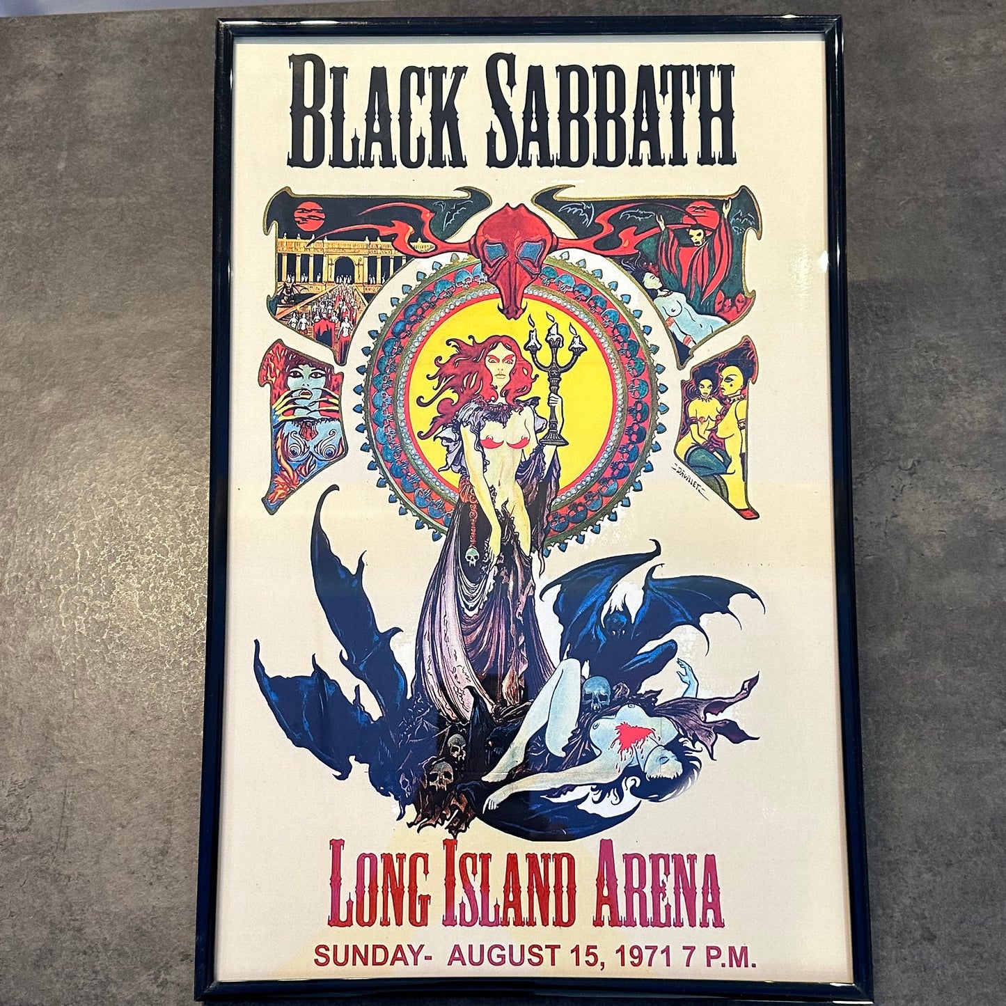 Black Sabbath Framed Print