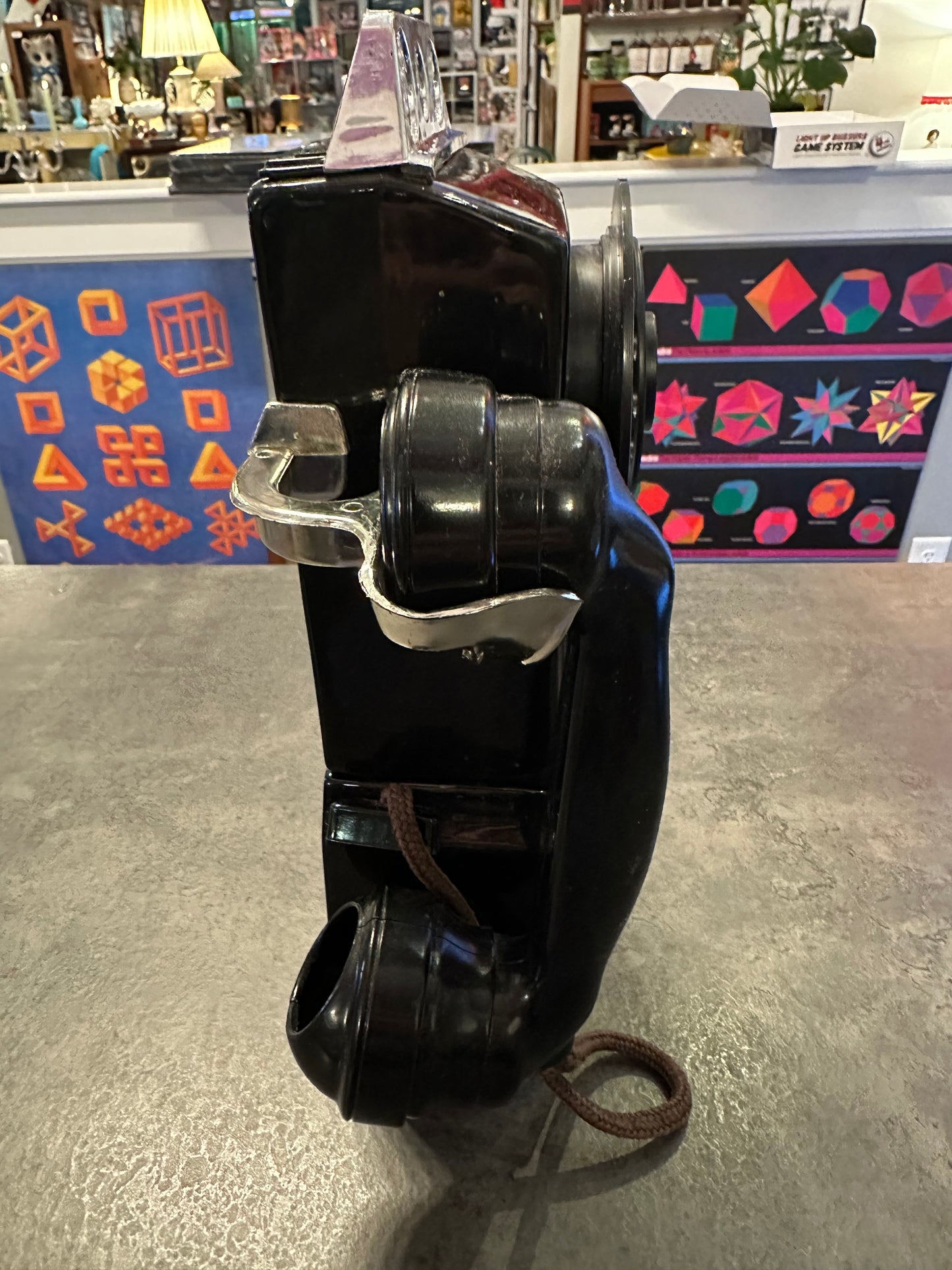 Rotary Pay Phone Liquor Bottle