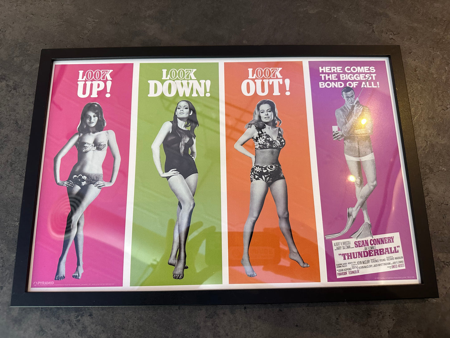 James Bond Thunderball Poster