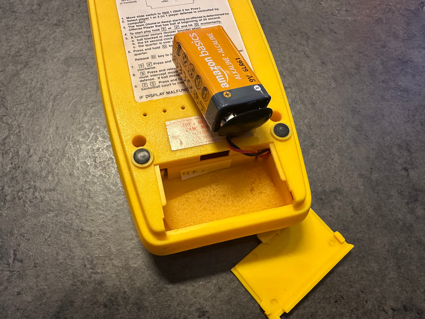 Coleco Head to Head Basketball