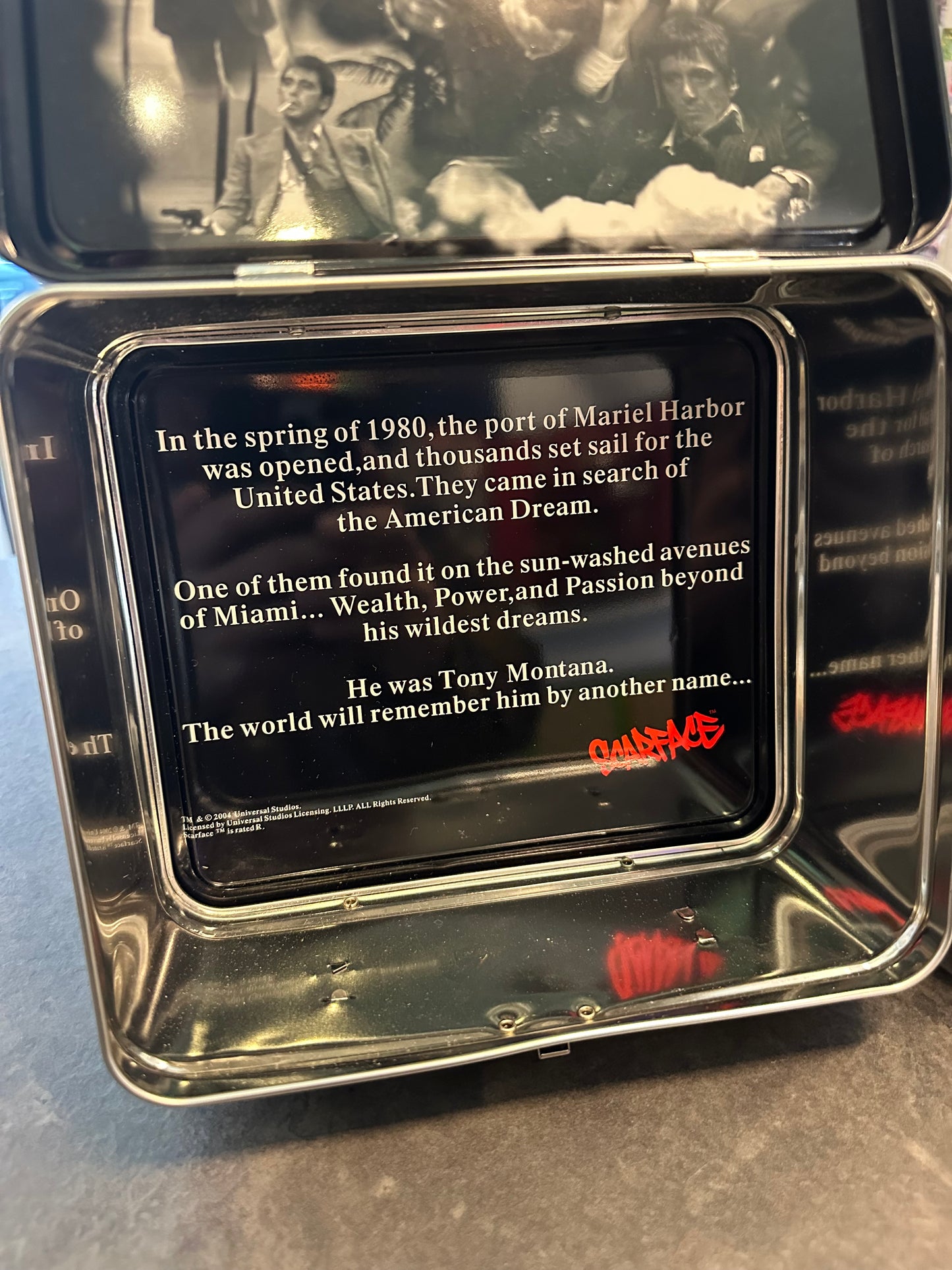 Vintage Scarface Lunchbox - Complete, Mint