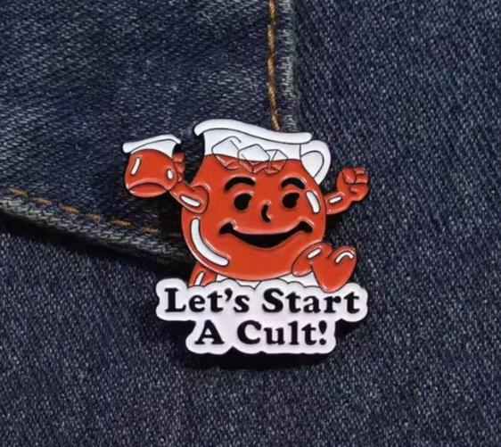 Kool Aid Cult Enamel Pin