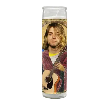 Saint Kurt Cobain Candle